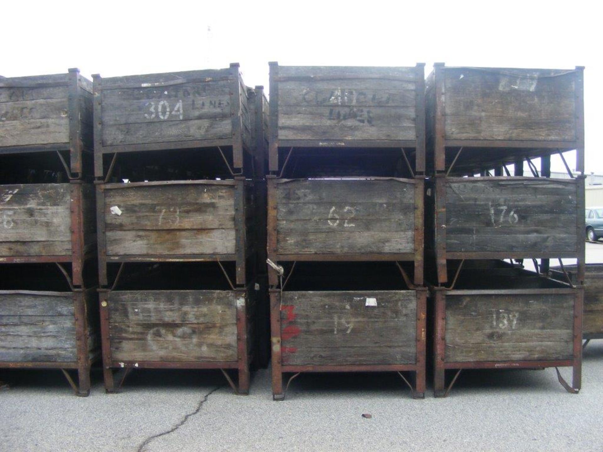 48"L X 36"W X 36"H WOODEN CONTAINER,