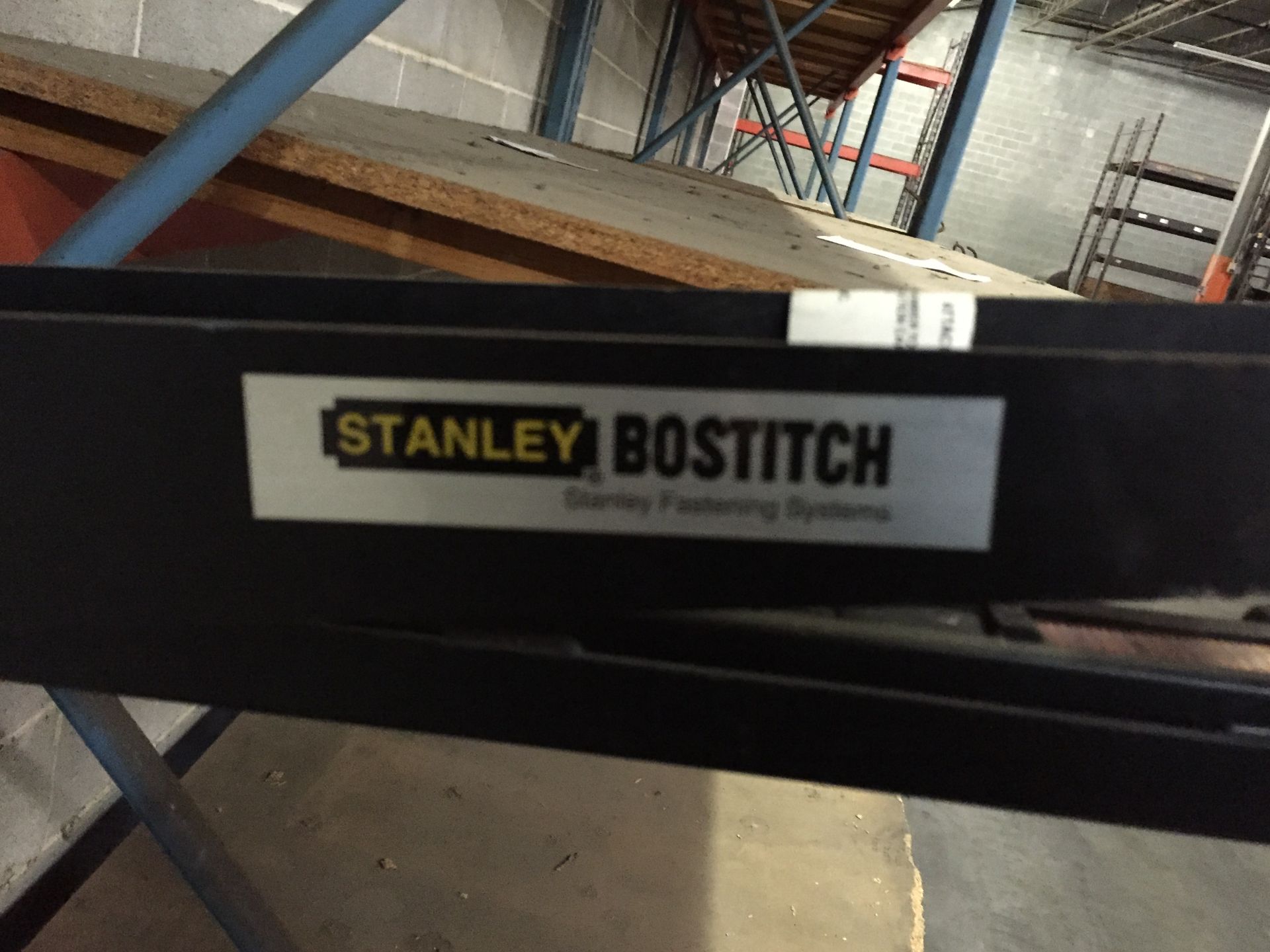 STANLEY BOSTITCH D84 FOOT OPERATED BOTTOMER, - Image 2 of 3