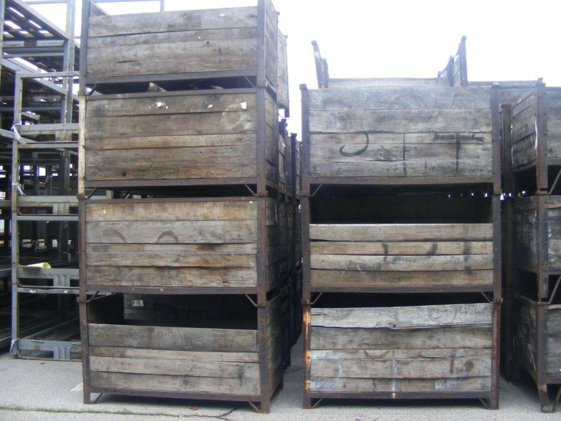 64"L X 33"W X 36"H WOODEN CONTAINER,