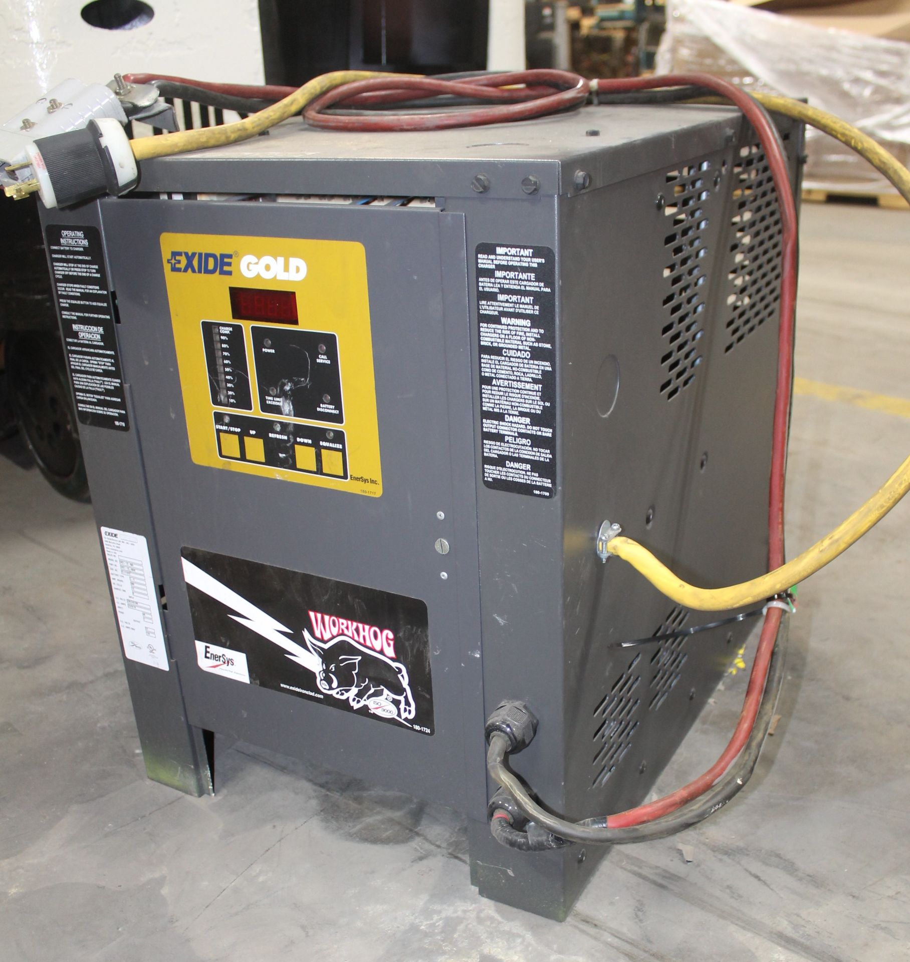 EXIDE GOLD 24V ELECTRIC FORKLIFT BATTERY CHARGER,