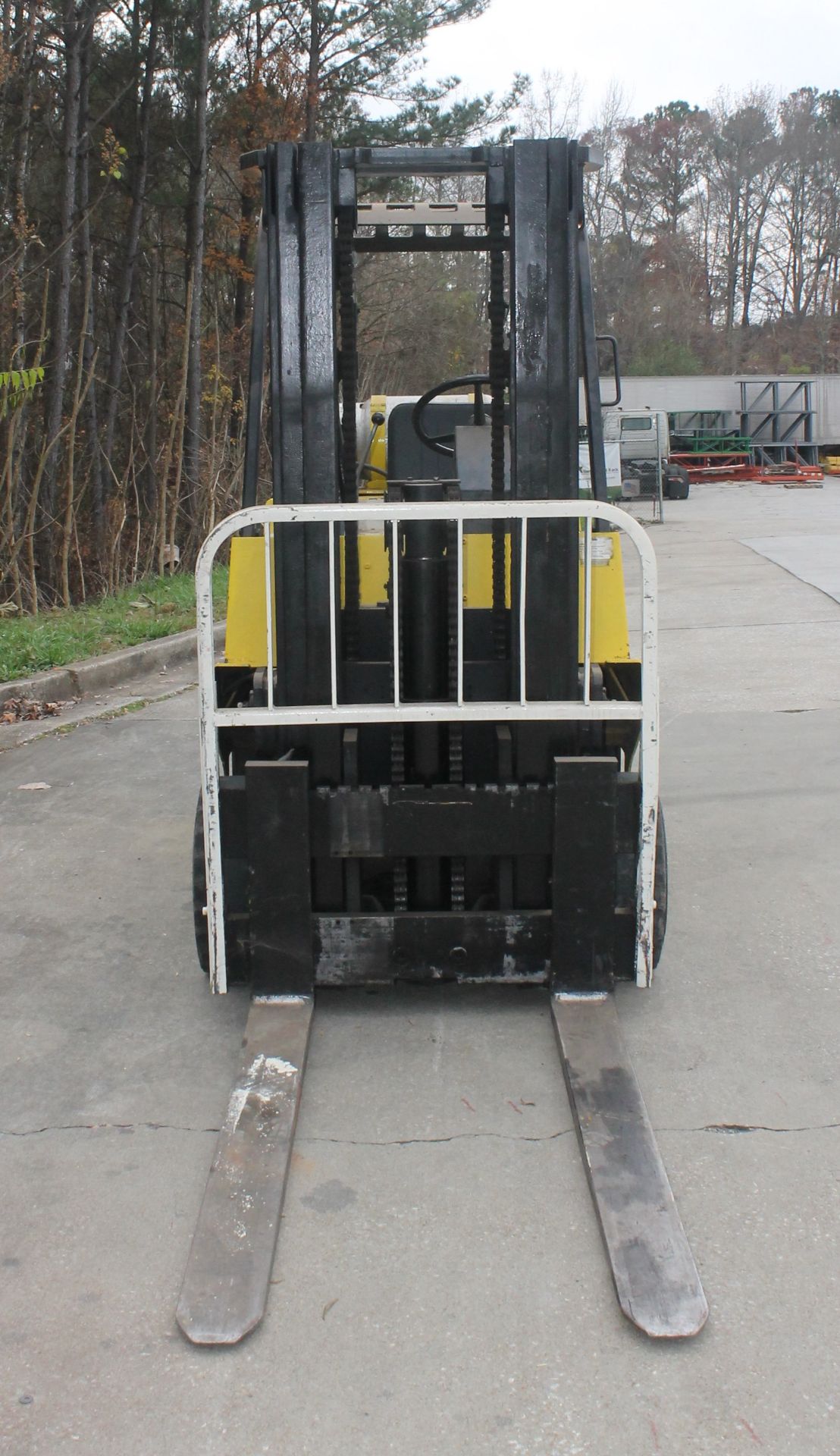 8000 LBS. CAPACITY YALE PROPANE FORKLIFT, CLICK HERE FOR VIDEO - Image 5 of 6