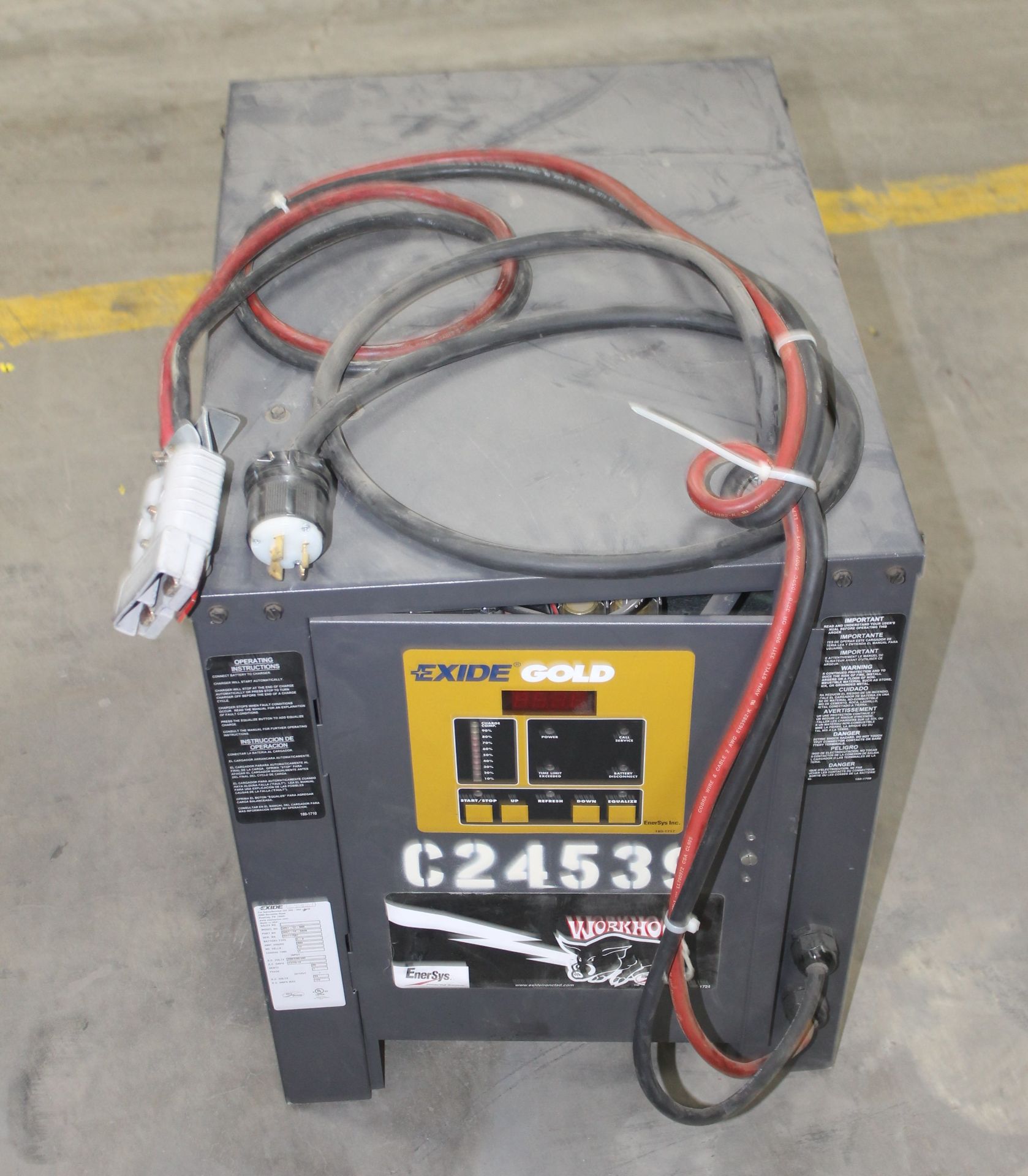 EXIDE GOLD 24V ELECTRIC FORKLIFT BATTERY CHARGER,