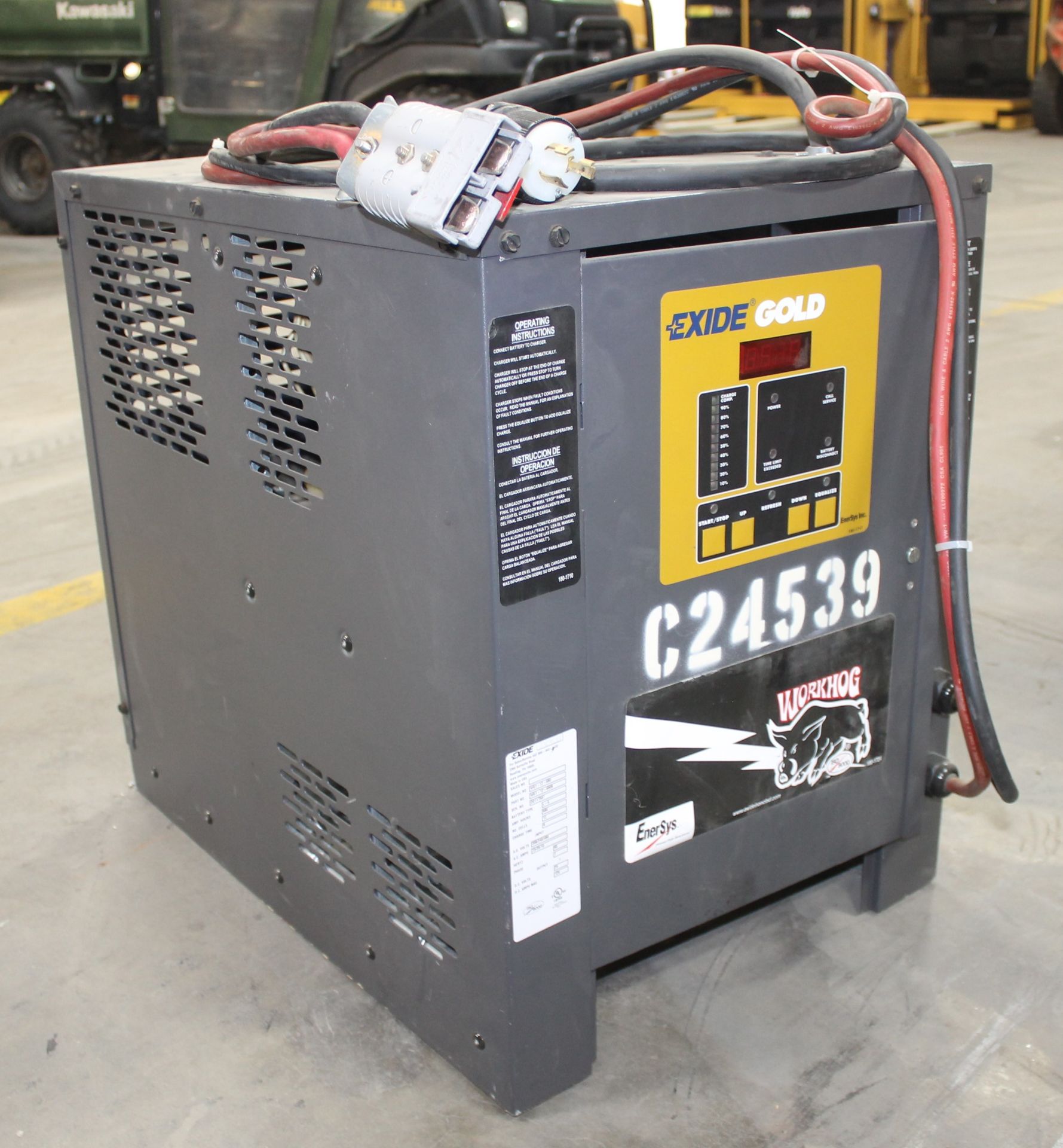 EXIDE GOLD 24V ELECTRIC FORKLIFT BATTERY CHARGER, - Image 4 of 4