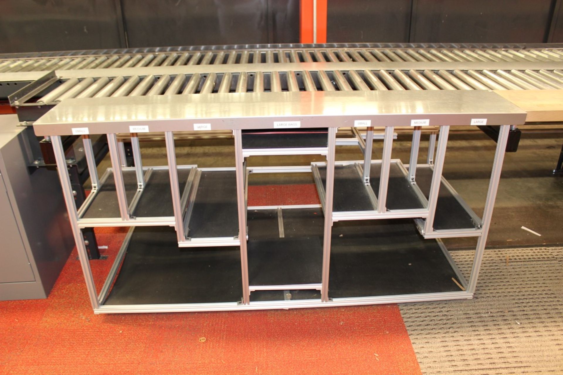 STAINLESS STEEL TOP PARTITION CART