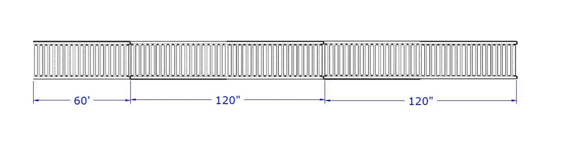 XENOROL XENOPRESSURE POWERED CONVEYOR, 25'L X 24"W - Image 2 of 7