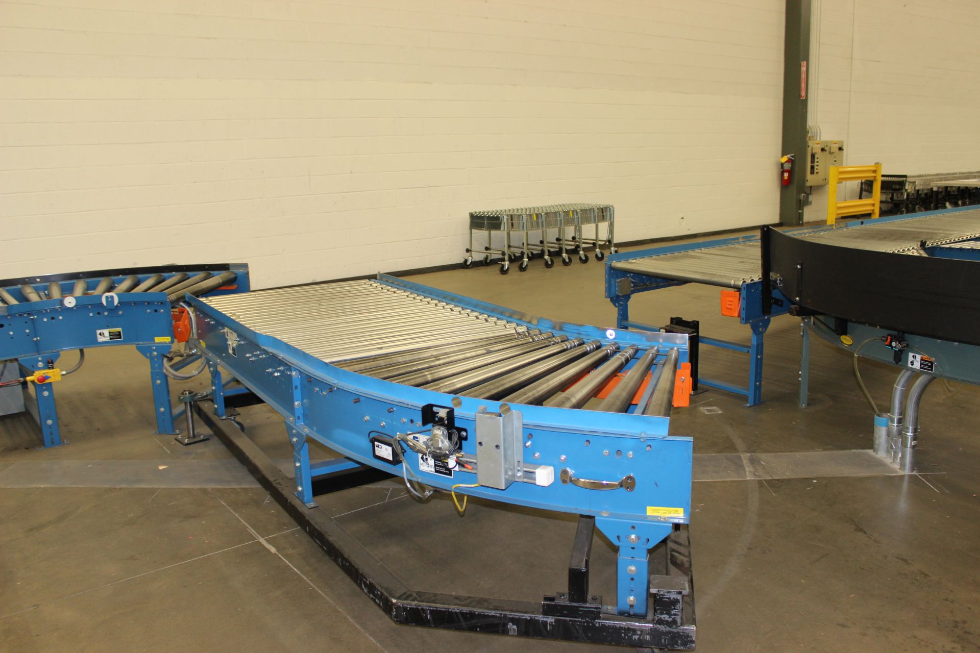 XENOROL POWERED CURVE CONVEYOR, CLICK HERE TO WATCH VIDEO