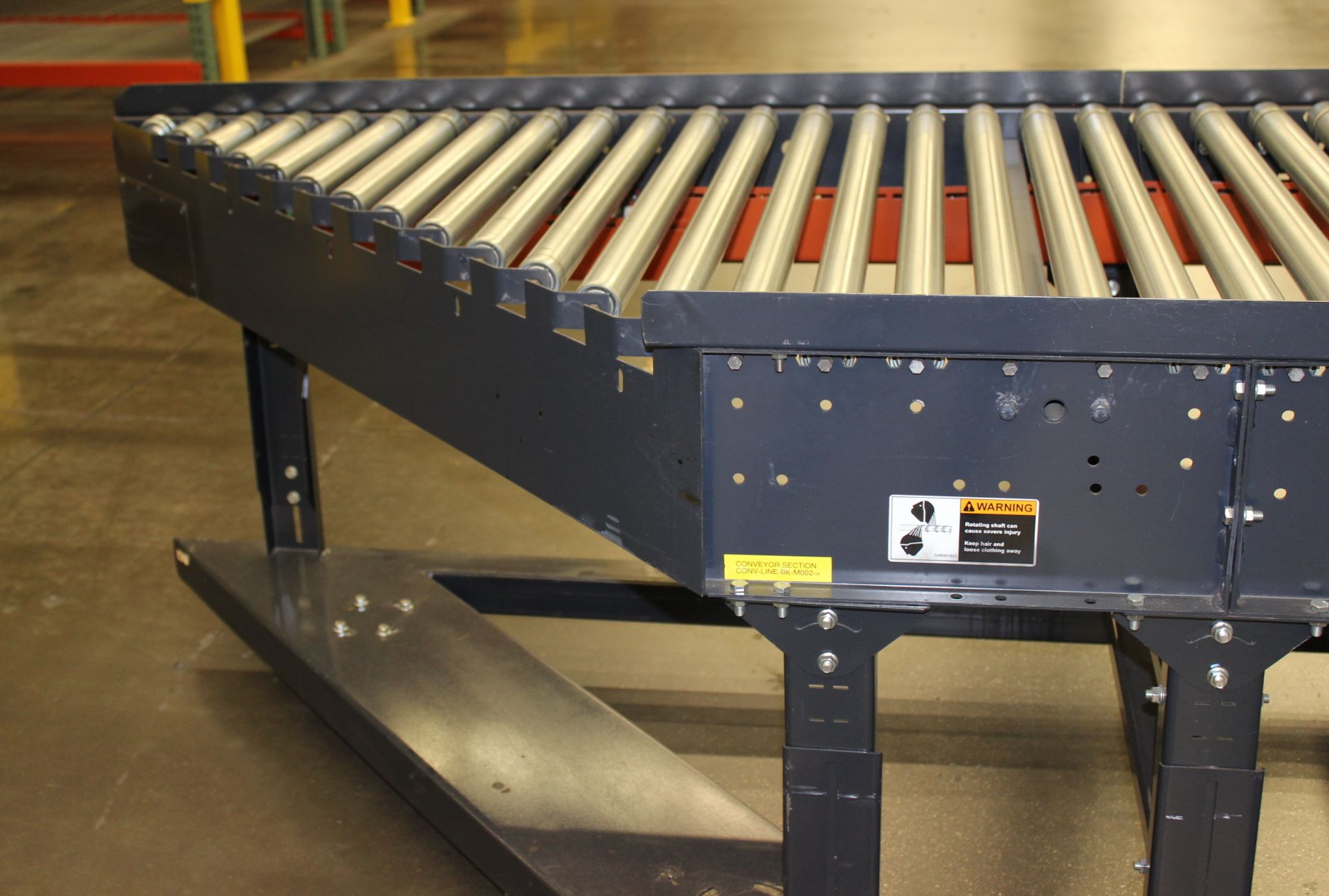 2008 XENOROL 42XR40 42" WIDE, 15 FT POWERED CONVEYOR WITH SPUR, CHECK VIDEO - Image 5 of 6