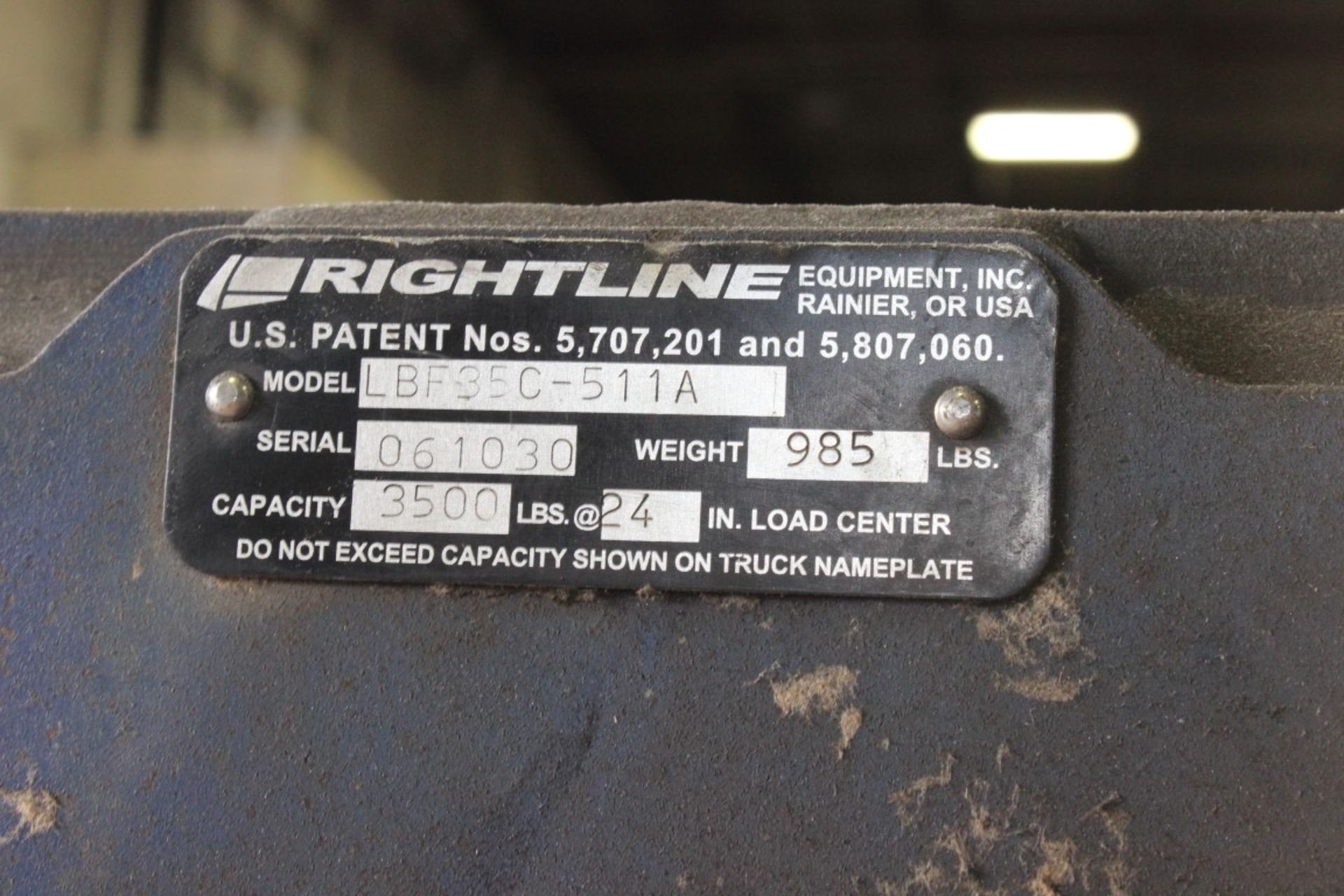 RIGHTLINE LBF-35C-511A BALE CLAMPS ATTACHMENT - Image 7 of 7