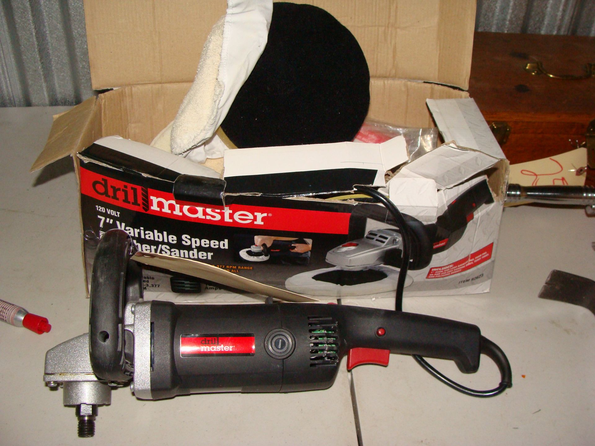 Drill Master 7in Polisher