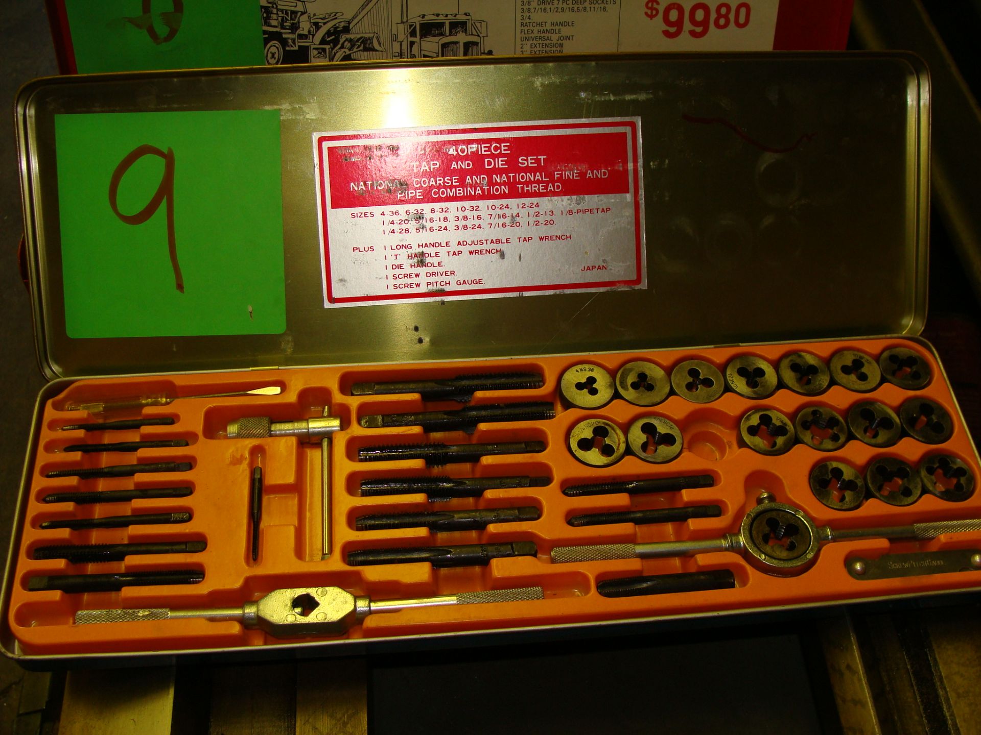 Tap and Die Set