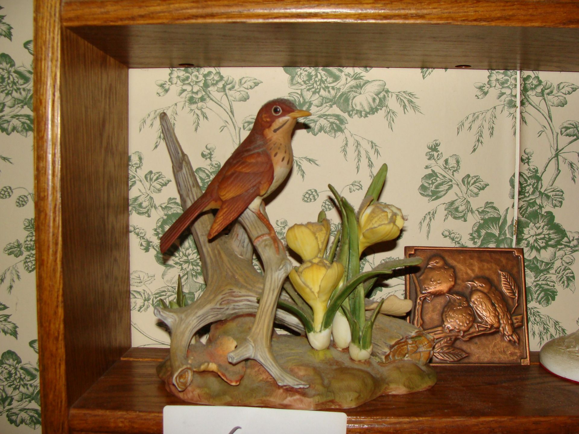 Veery Thrush Figurine by Andrea