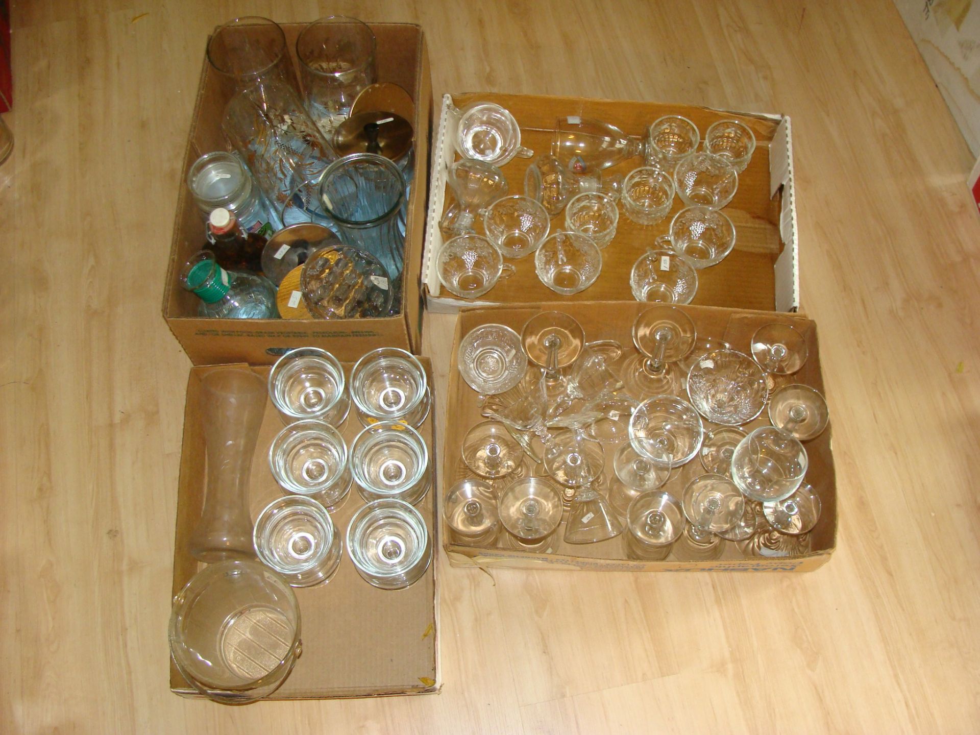Four Groups of Glassware
