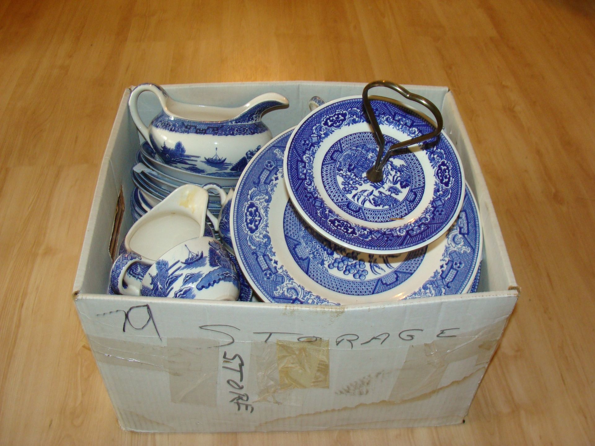 Group of Blue and White China