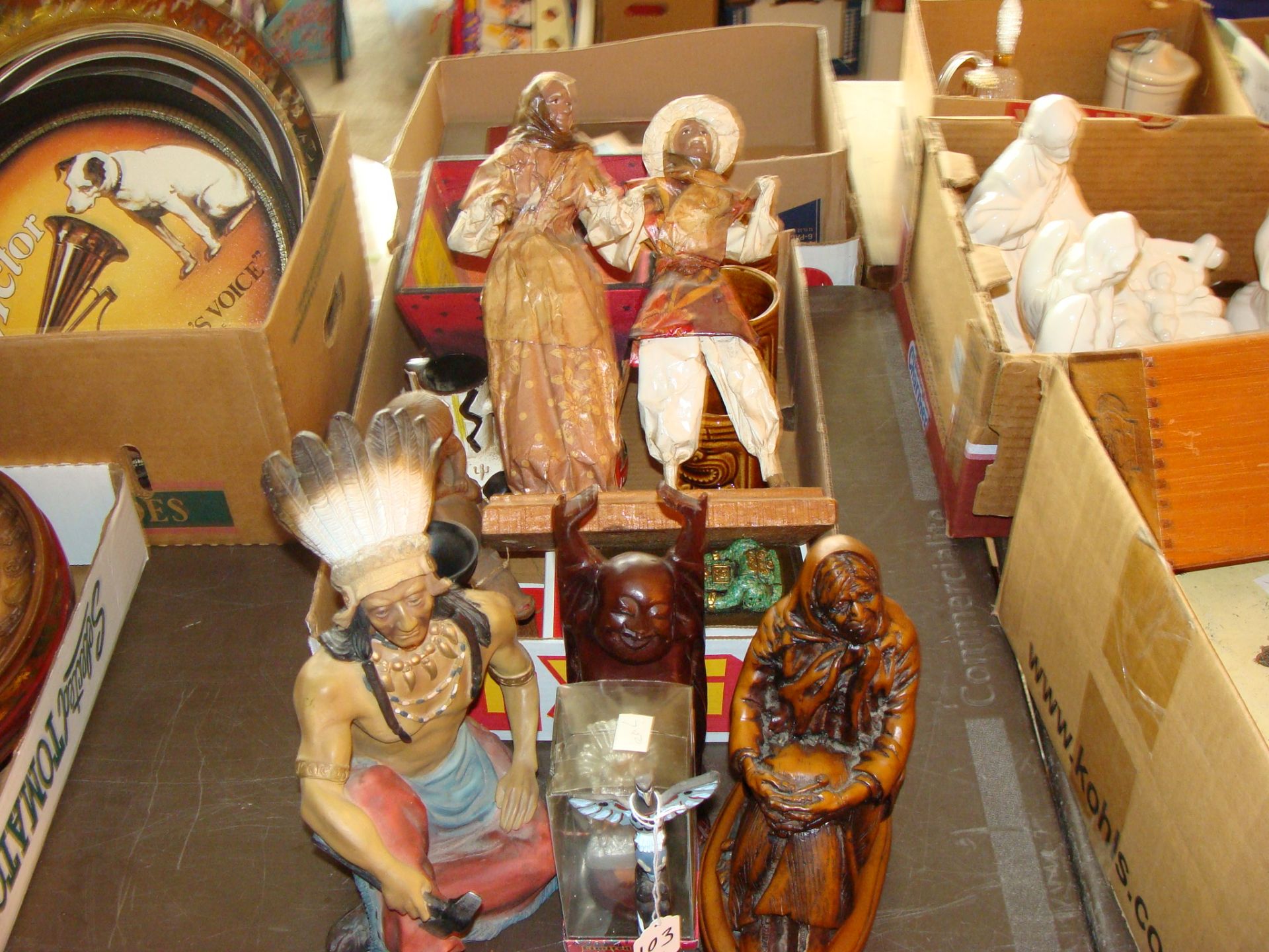 Group of Figures and Pottery