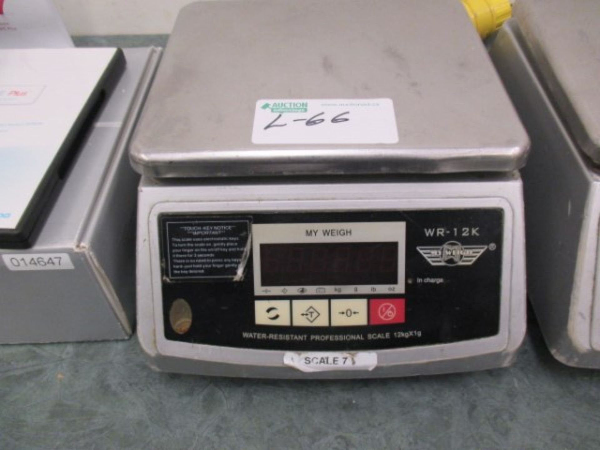 MY WEIGHT WR-12K DIGITAL SCALE (1G TO 12KG)