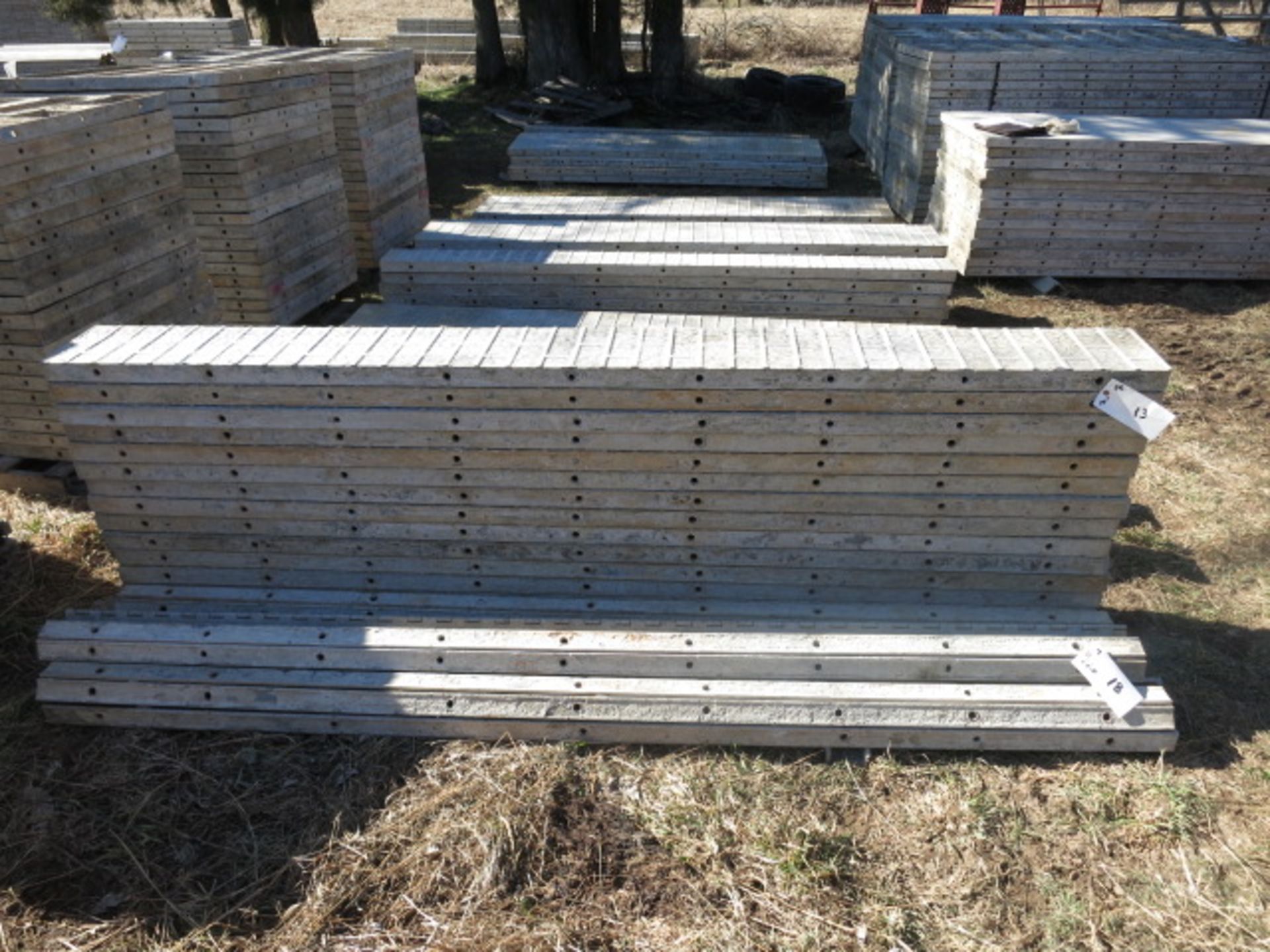 (14) 10"x 9' Verta Brick Western Aluminum Forms - Image 2 of 3
