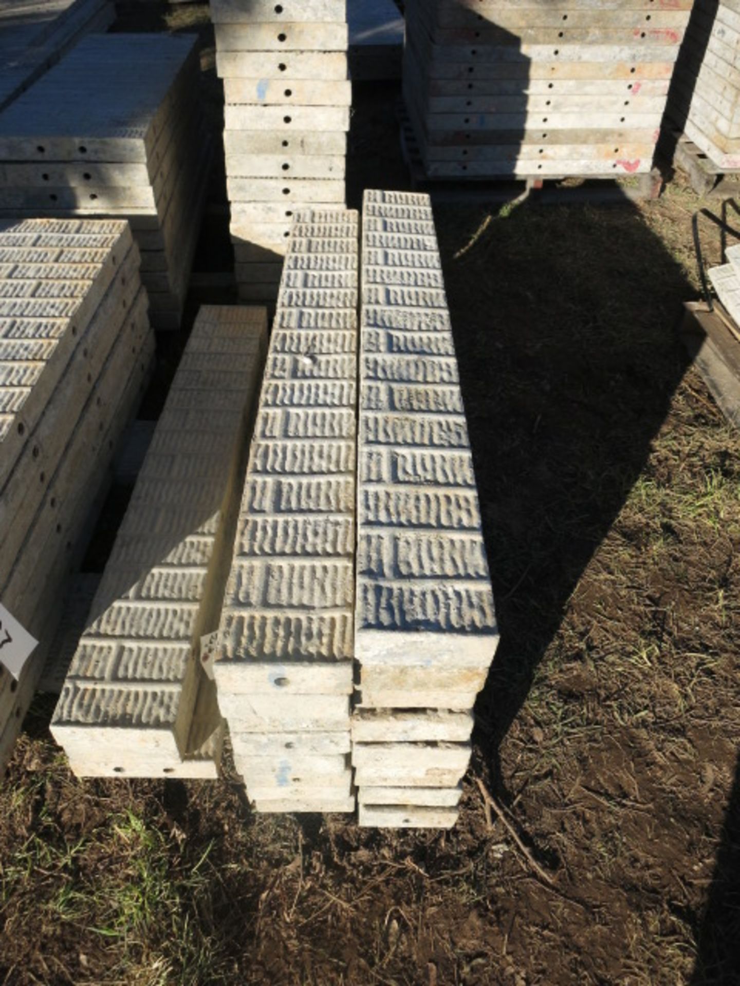 (17) 6" X 4' Verta Brick Western Aluminum Forms