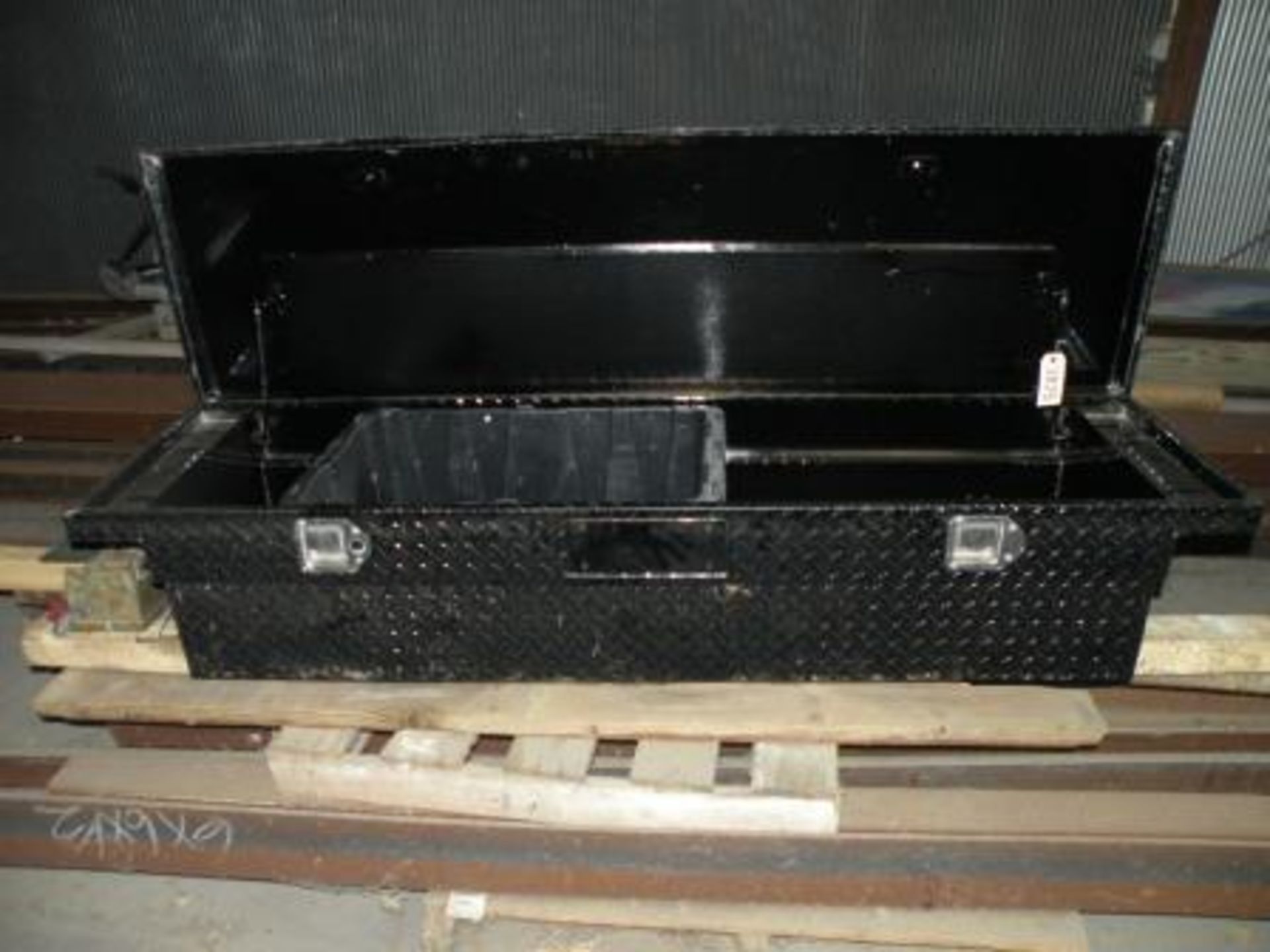 Truck Aluminum Tool Box, One side of Bottom Cut Out (So. Fulton, TN) - Image 2 of 2