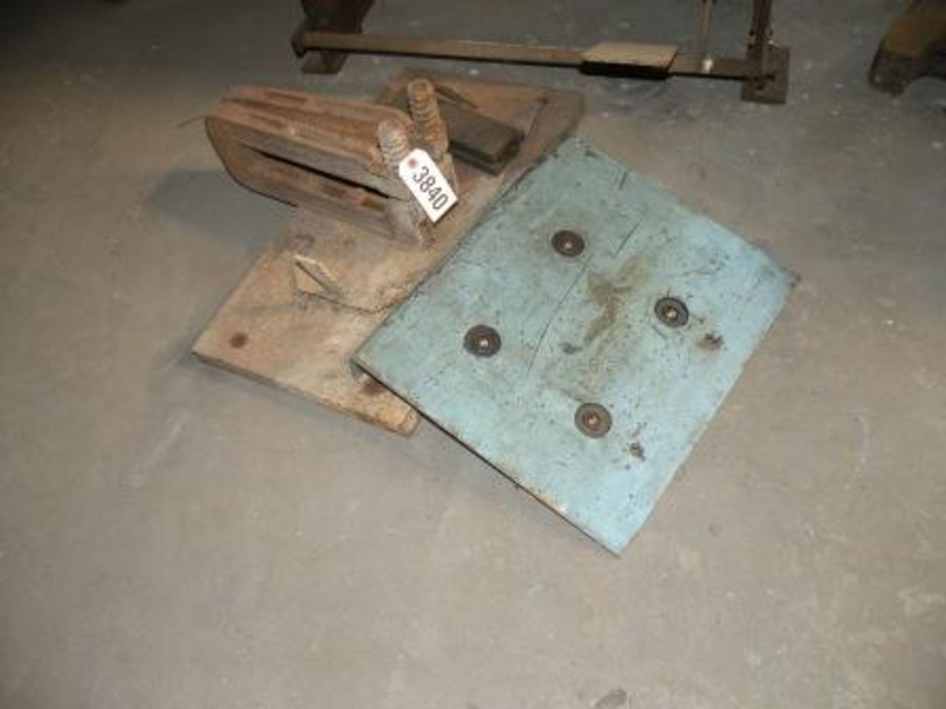 2 Unipunches mounted on Plate & Sheet Roller (So Fulton, TN)