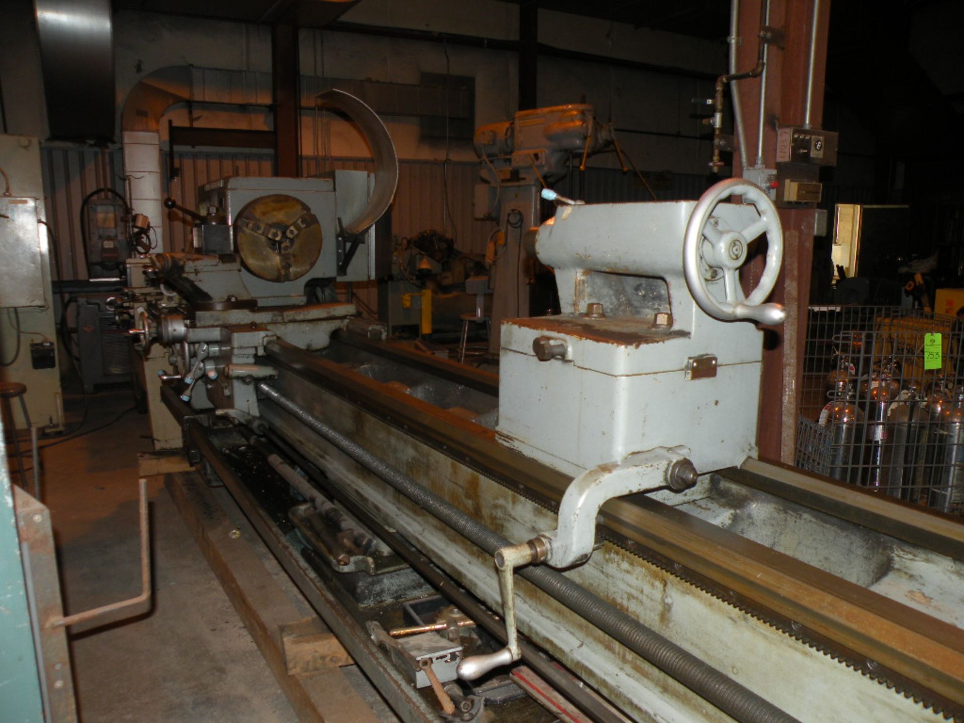 Cincinnati Hydra Shift Engine Lathe: 26" Swing x 120" Centers, (Loading $125 -So Fulton, TN) - Image 4 of 8