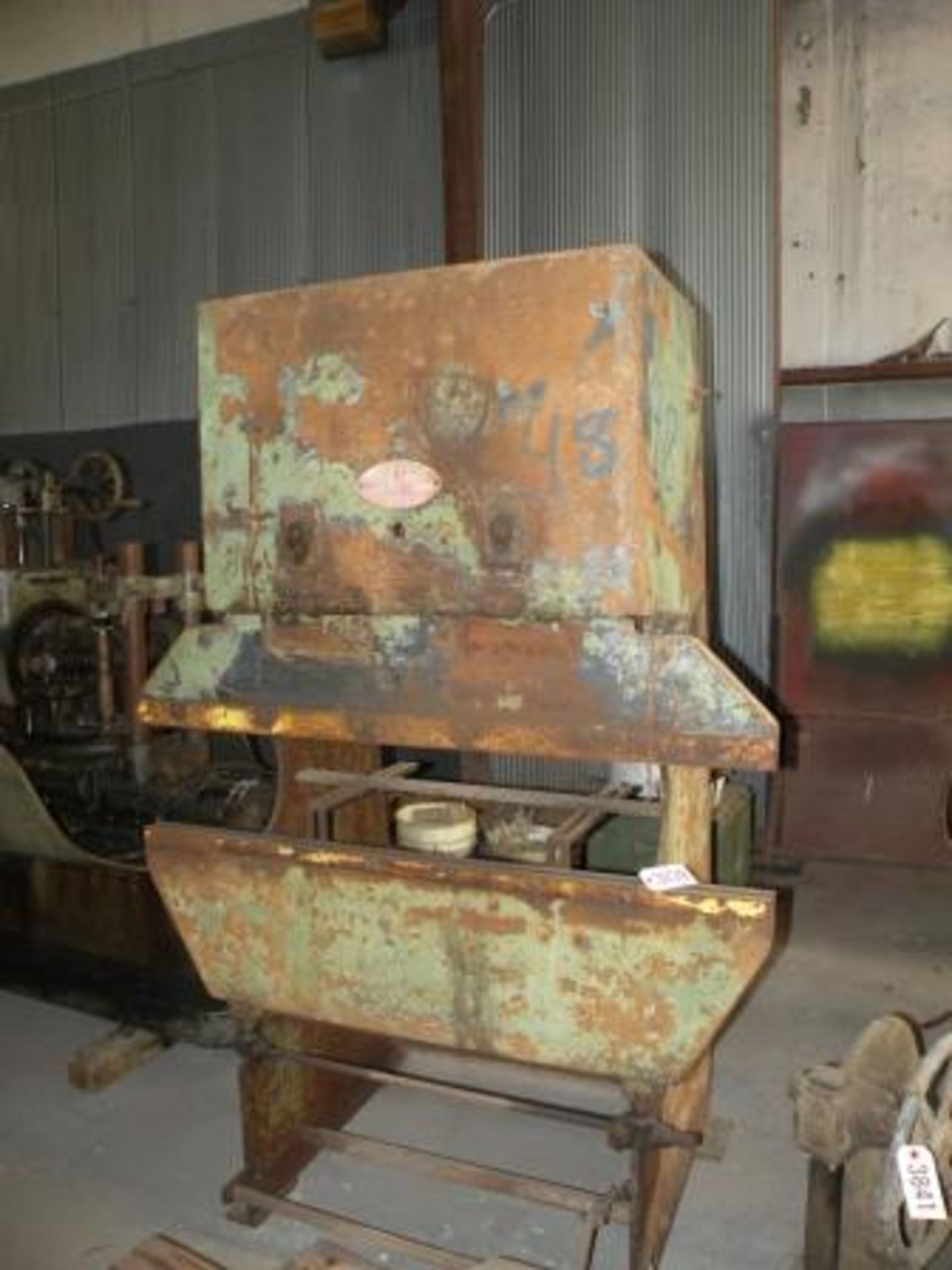 Chicago D&K 4' Press Brake: Size 131 (Loading $50) (So Fulton, TN)