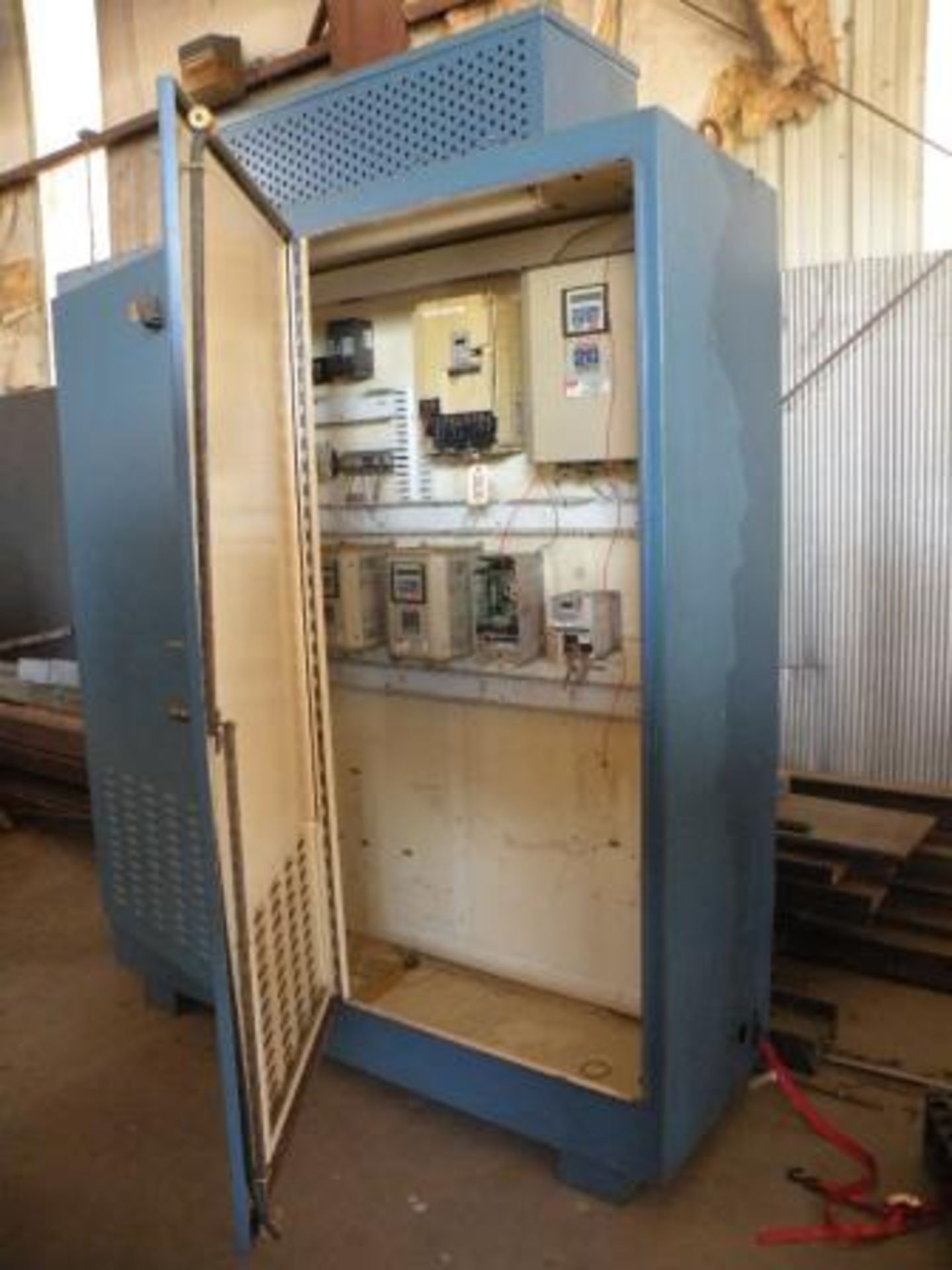 Metal Cabinet with 7 Frequency Drives, 3 Appear Complete(Loading $35) (So. Fulton, TN) - Image 2 of 2