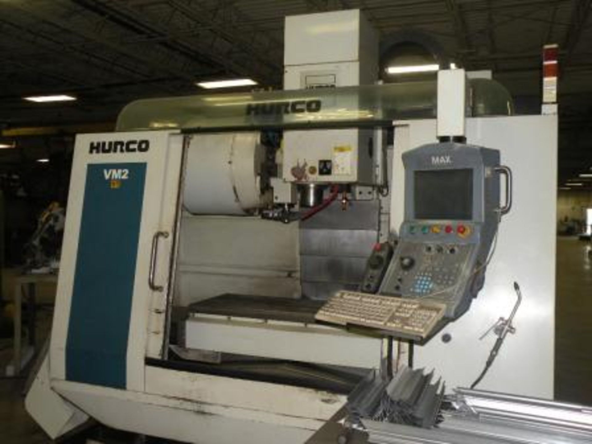 Hurco VM2 Vert Machining Ctr: 2003, 8,000 RPM, 20 HP, (Free Loading) (Union City, TN) - Image 3 of 9