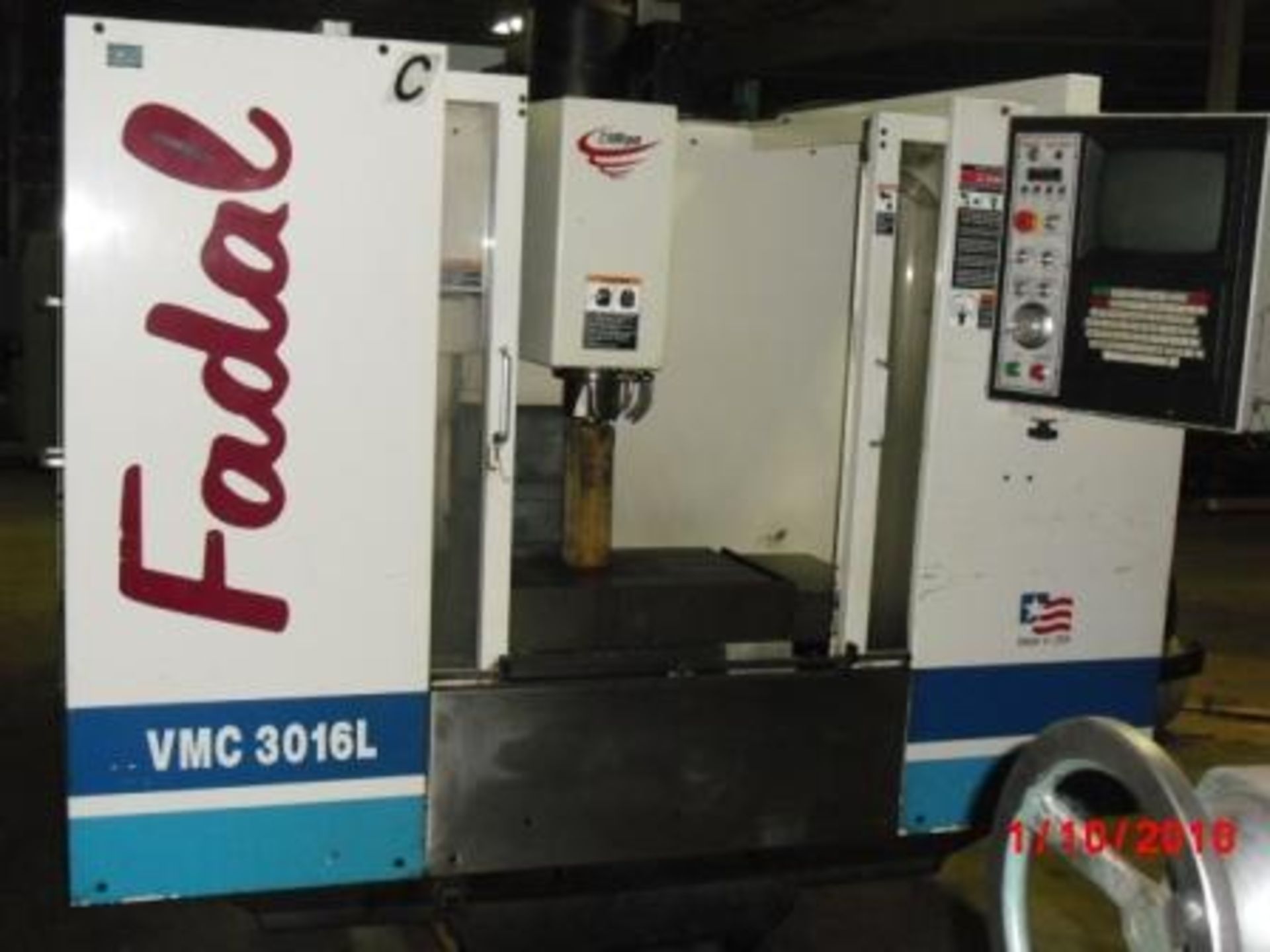 Fadal 3016L Vert. Maching Ctr: 1999, Mdl 904-1L, 7500 RPM (Free Loading) (Union City, TN)