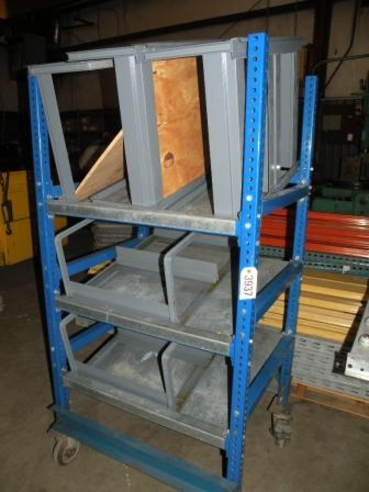 3 Shelf Steel Cart on Lockable Casters (So. Fulton, TN)