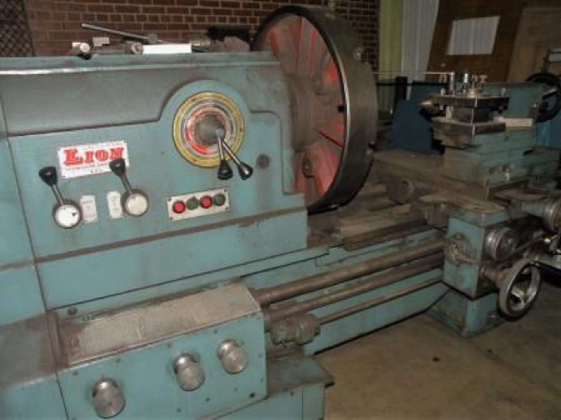 Universal Lion Engine Lathe: 32" Sw x 96" Centers, 42" in (Free Loading)(Union City, TN) - Image 7 of 7