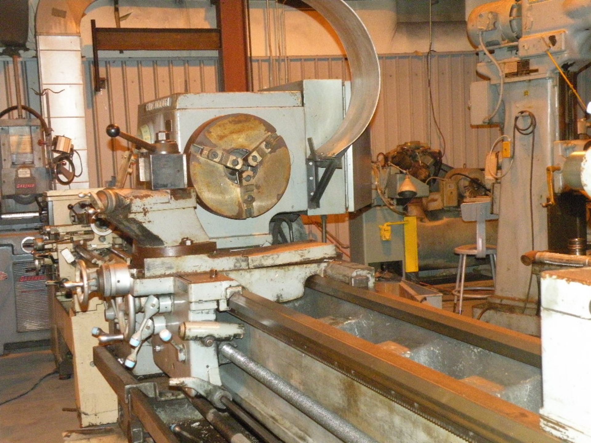 Cincinnati Hydra Shift Engine Lathe: 26" Swing x 120" Centers, (Loading $125 -So Fulton, TN) - Image 5 of 8