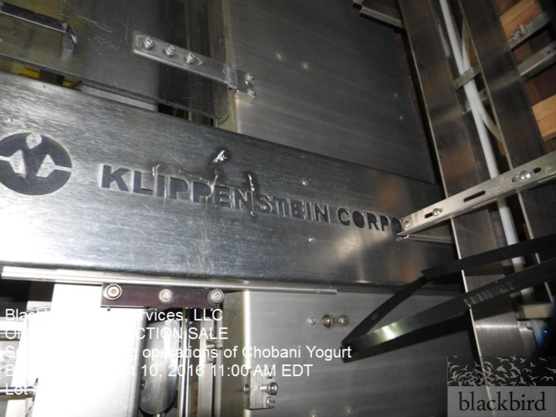 Klippenstein case sealer, model K500HMSS, s/n 11210, stainless steel frame, Nordson hot melt glue - Image 5 of 10