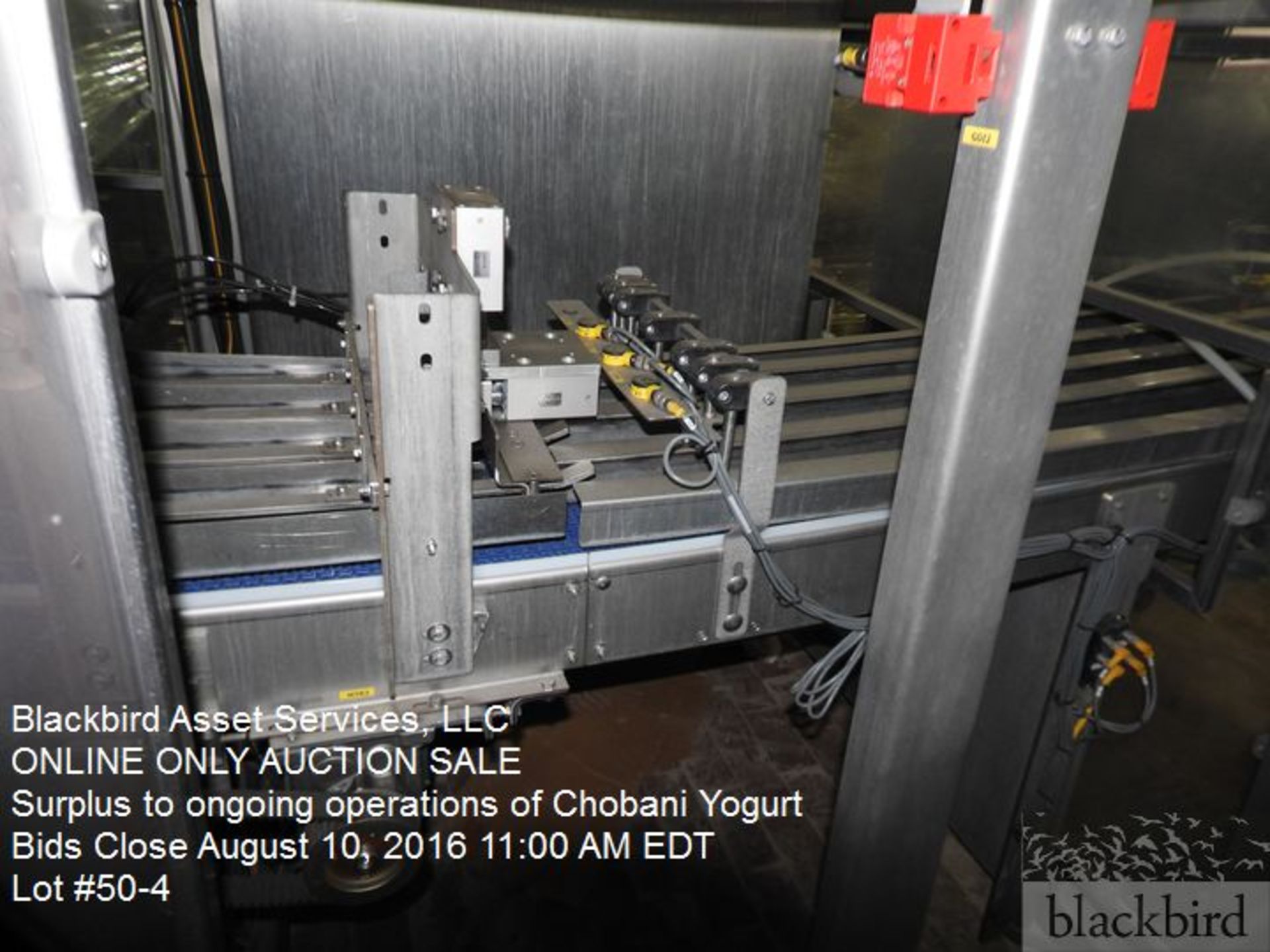 Pearson case packer, model GTLU, s/n 2010GTLU12237, (2) 6" Intralox carton conveyors, pick and pla - Image 5 of 10