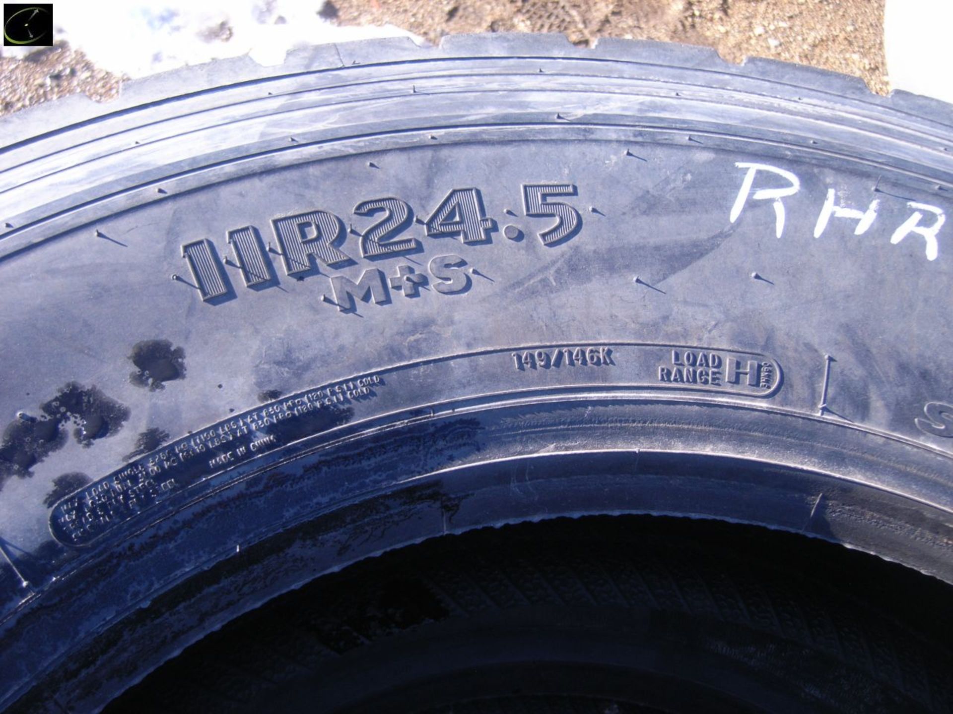 4 11R-24.5 tires - Image 3 of 3