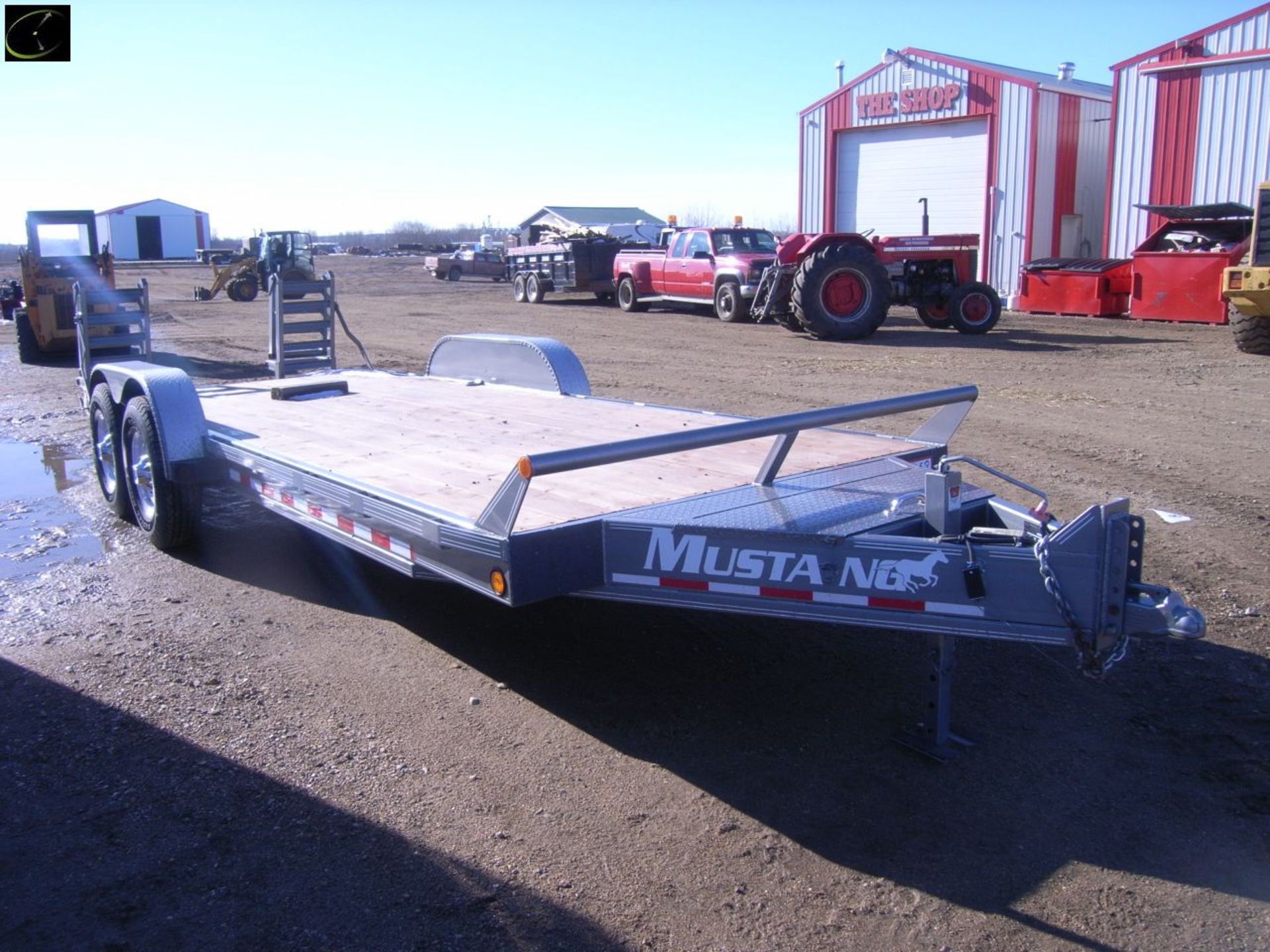 2009 Mustang 20ft tandem axle trailer SN 2K9FD31S251142511