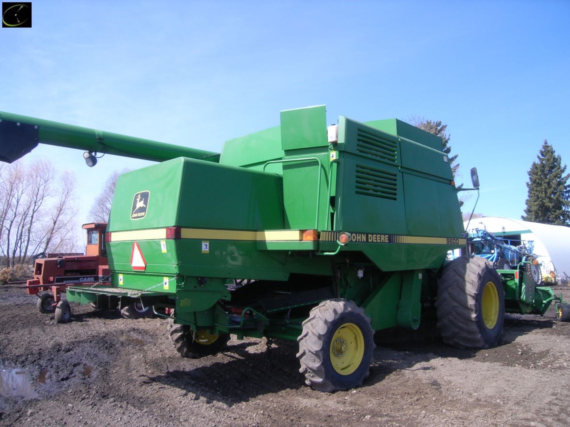 1994 Â JD 9600 combine Â SC, CS, Â JD PU - Image 10 of 14