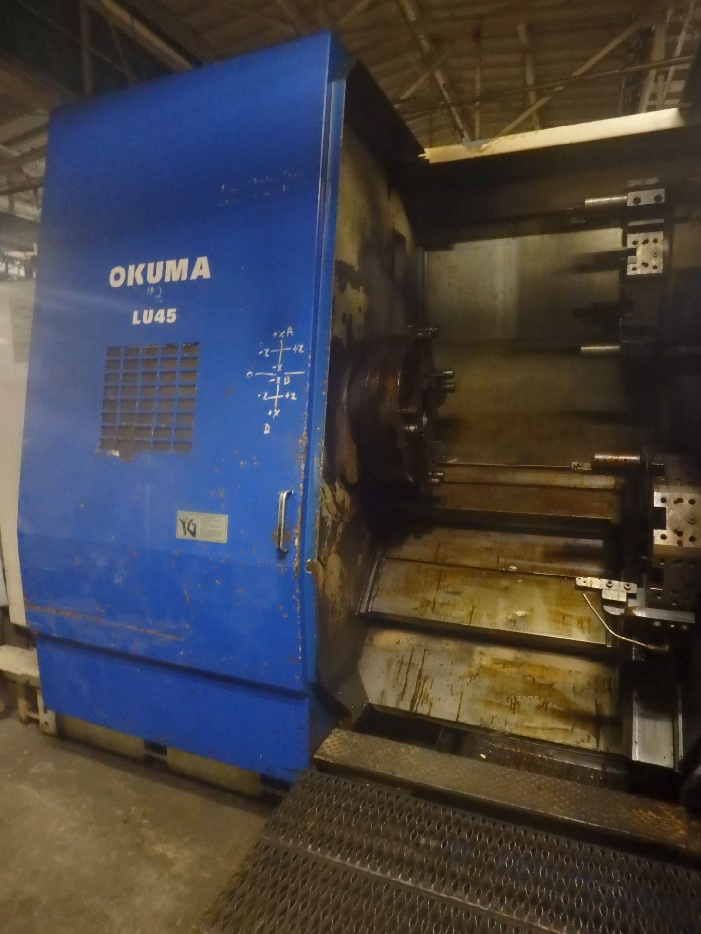 Okuma LU45 CNC Lathe, 5020L CNC Control - Image 3 of 12