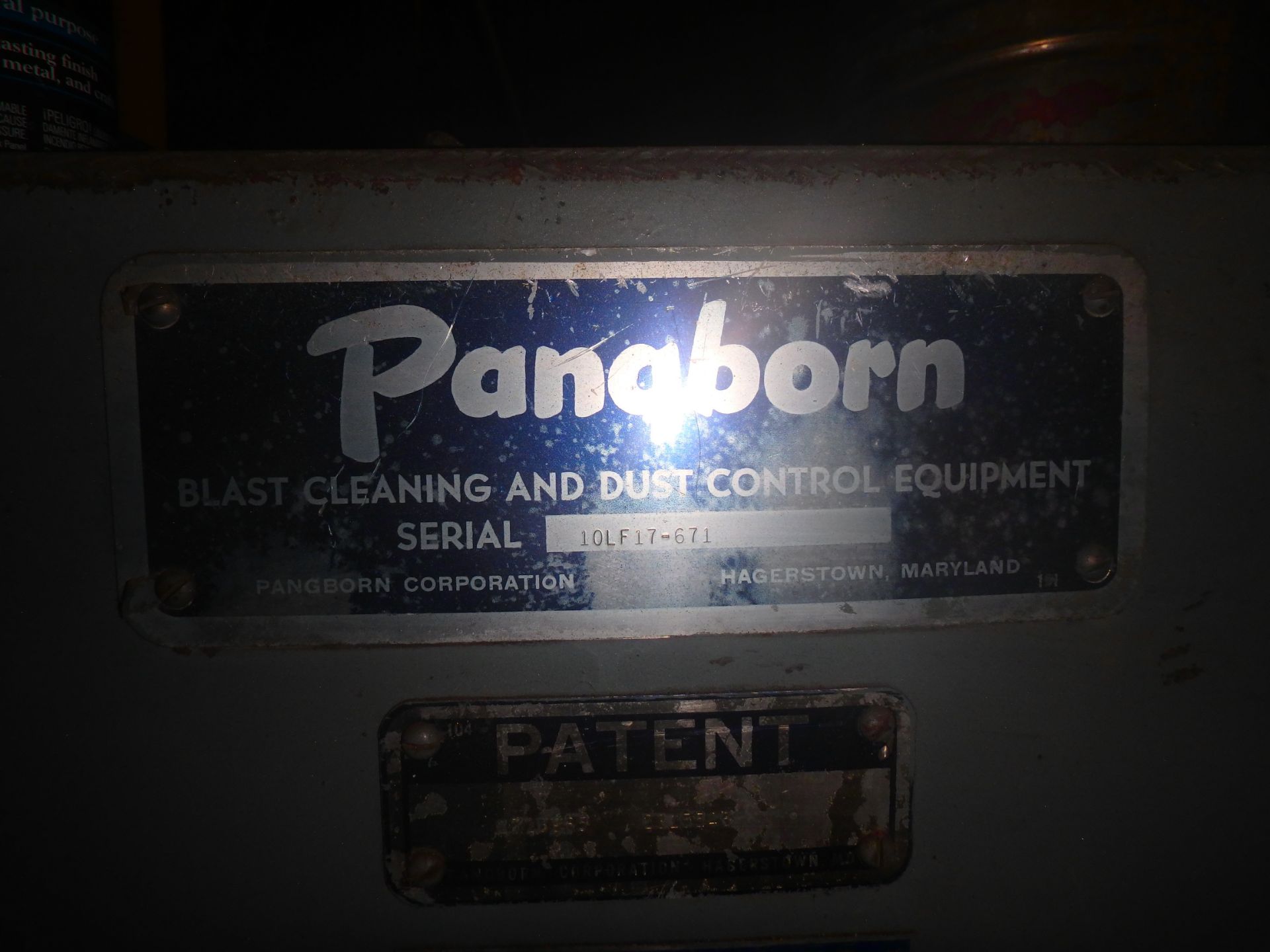 Pangborn 10' Shot Blast Cleaning Machine - Image 8 of 12