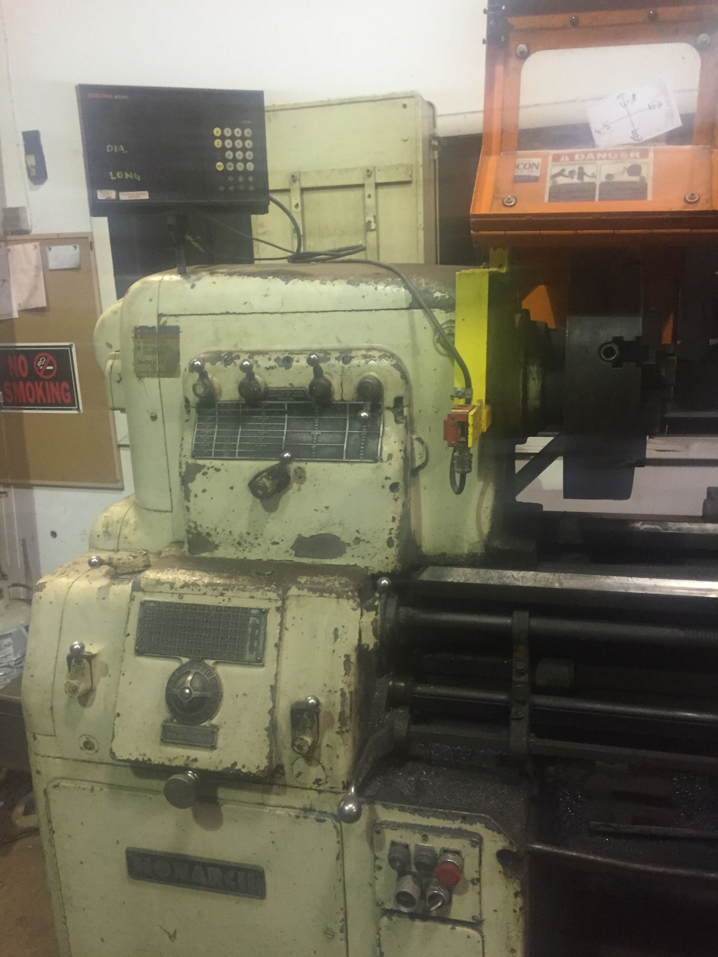 26” x 84” Monarch Geared Head Lathe w/ DRO - Image 5 of 5