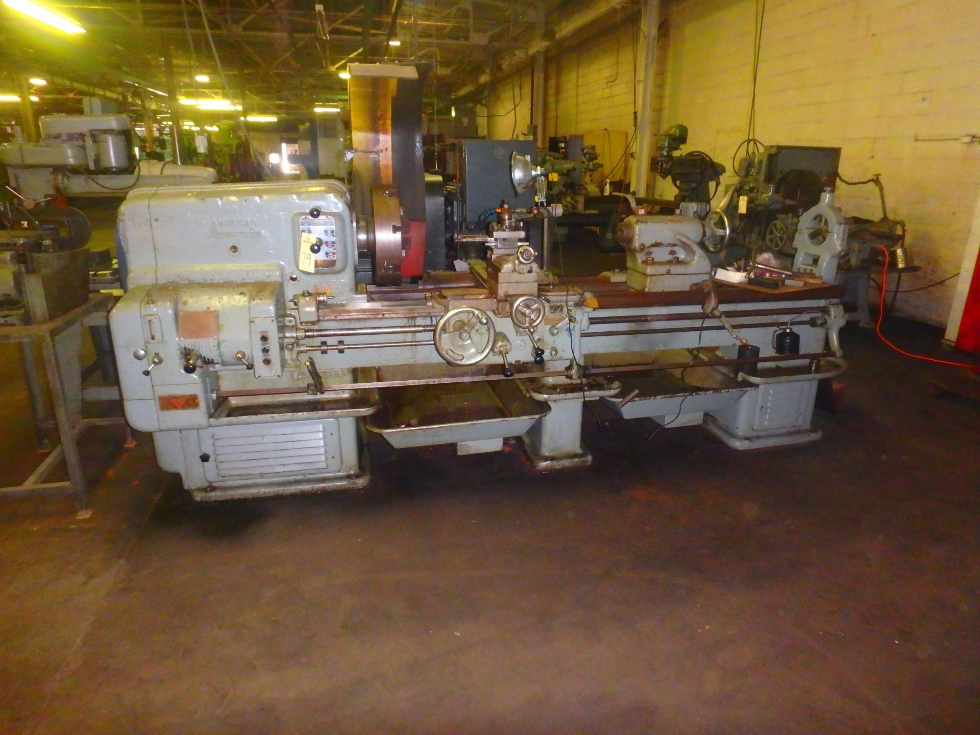 20" x 72" American Pacemaker Engine Lathe