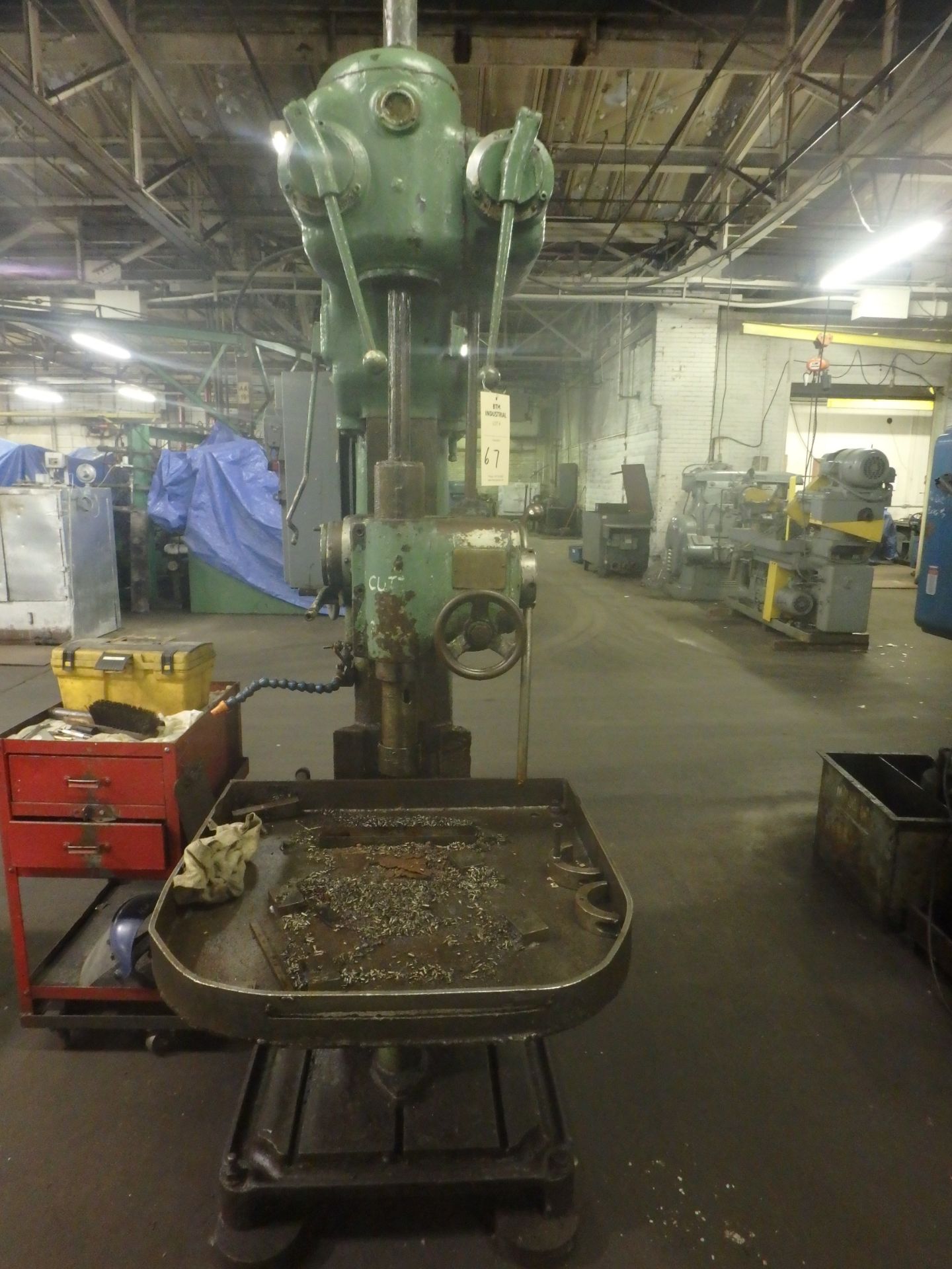 24" Cleereman Single Spindle Drill Press