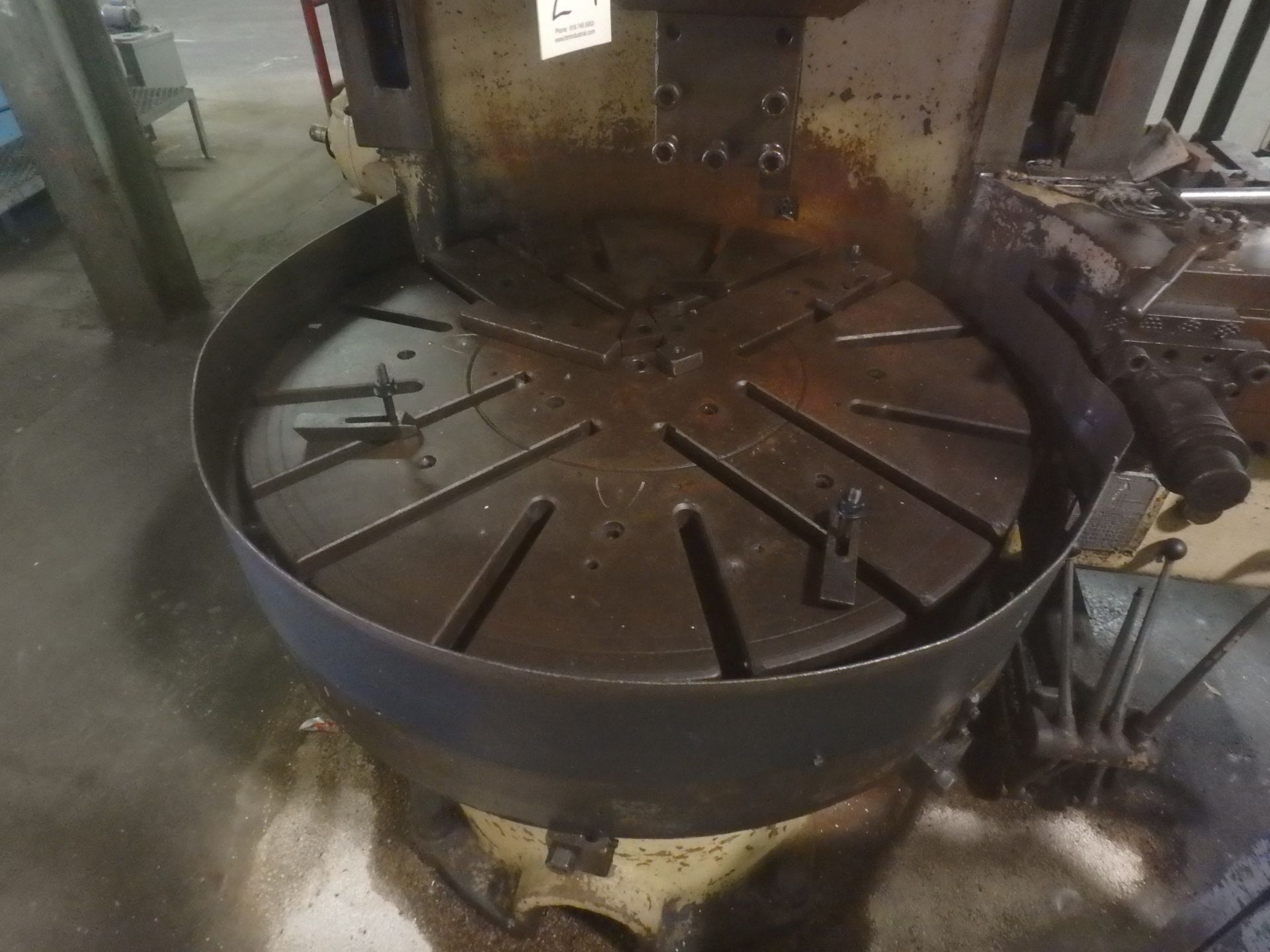 42" King Vertical Turret Lathe - Image 6 of 6