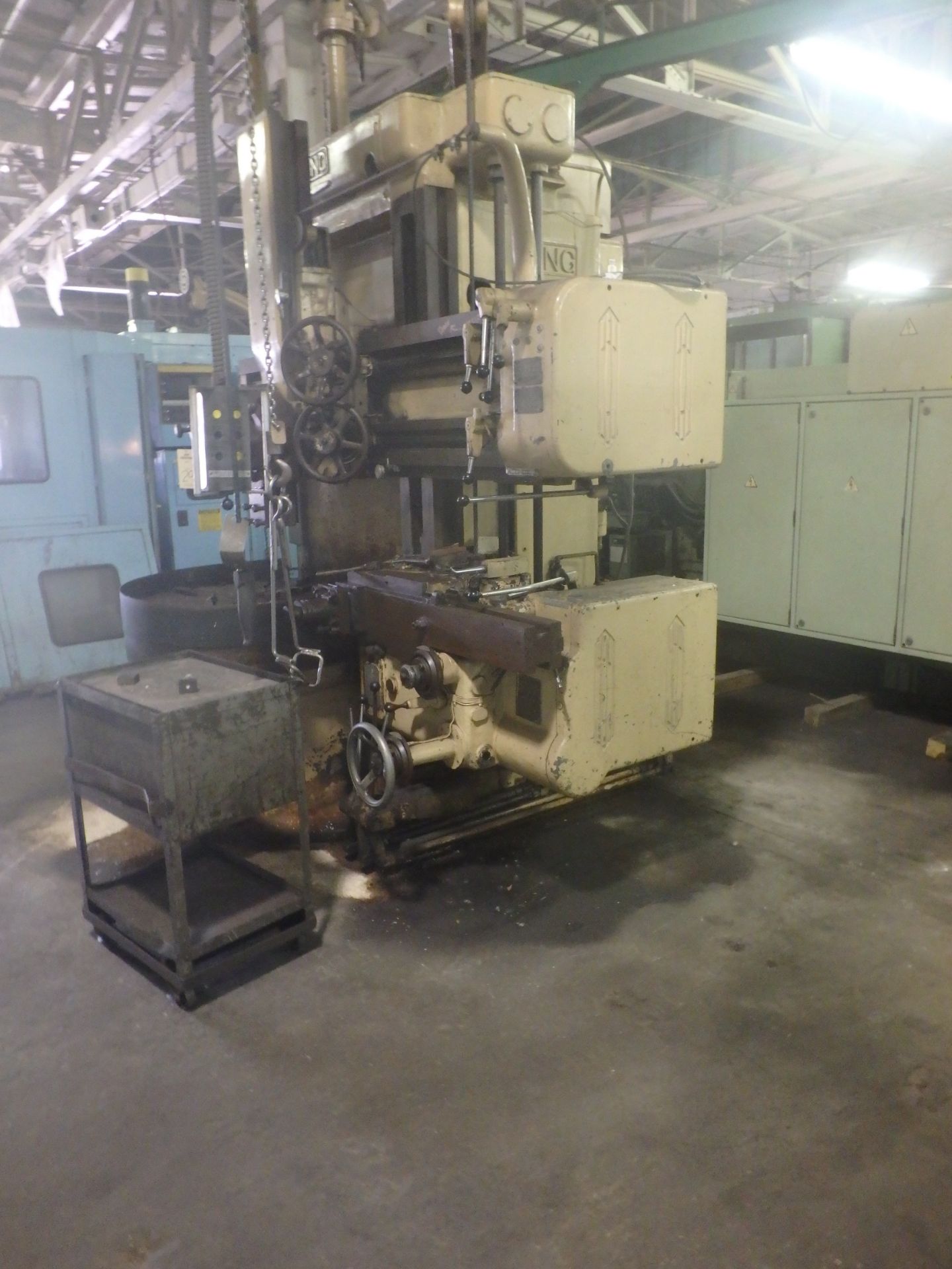 42" King Vertical Turret Lathe - Image 2 of 6