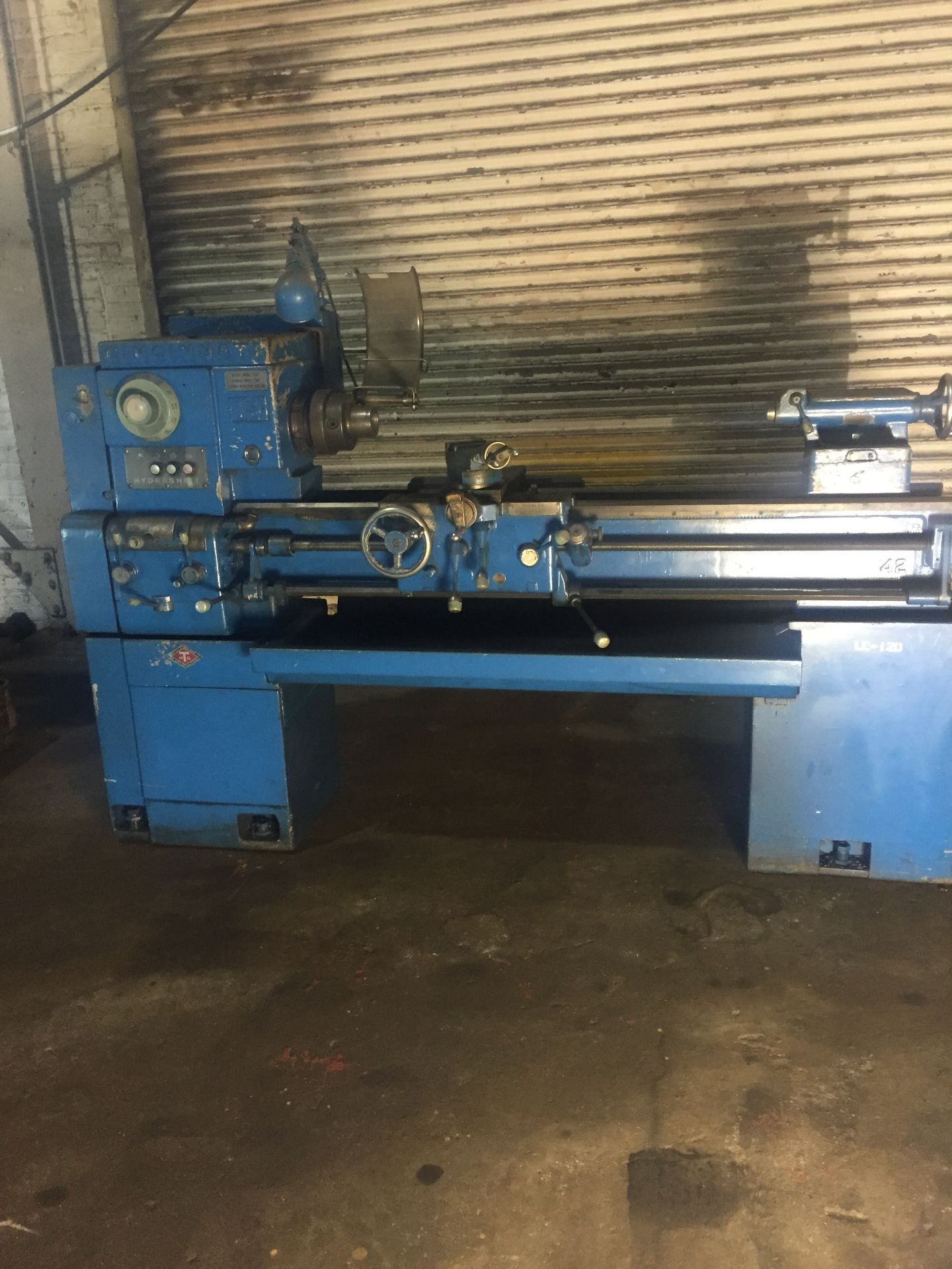 16” x 48” Cincinnati Geared Head Lathe