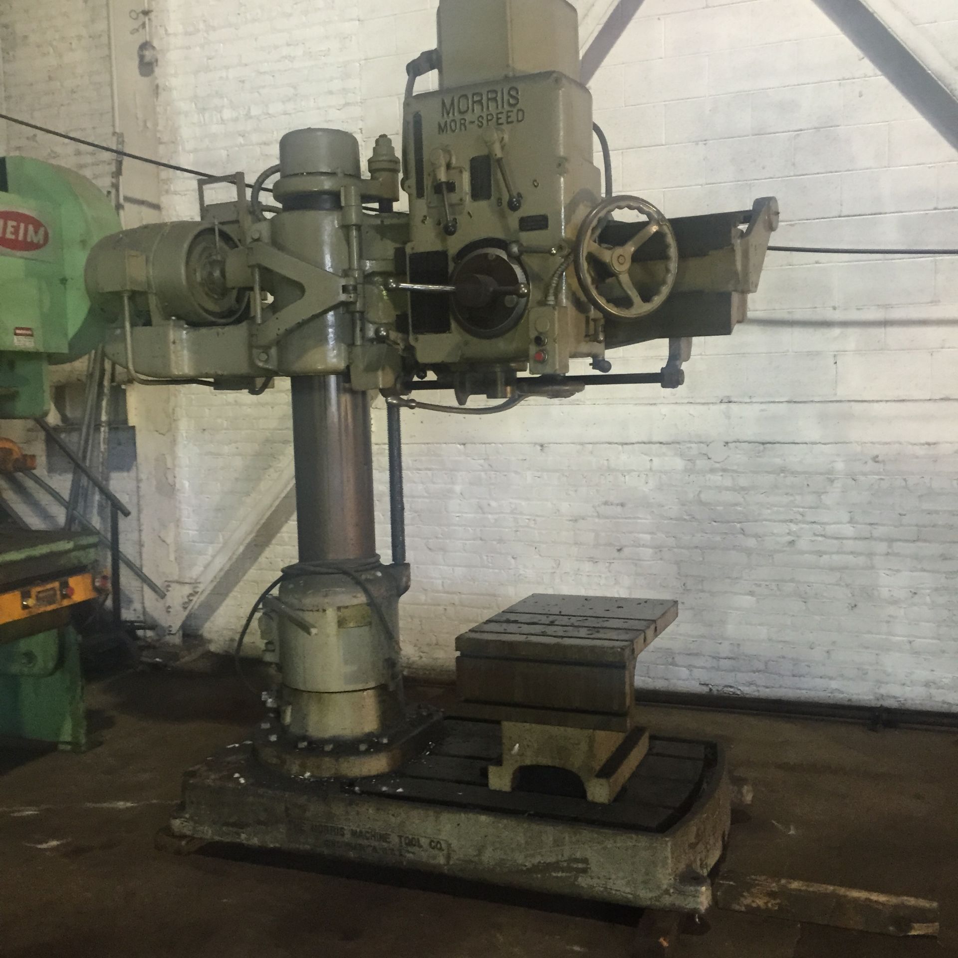 3’ x 11” Morris Radial Drill