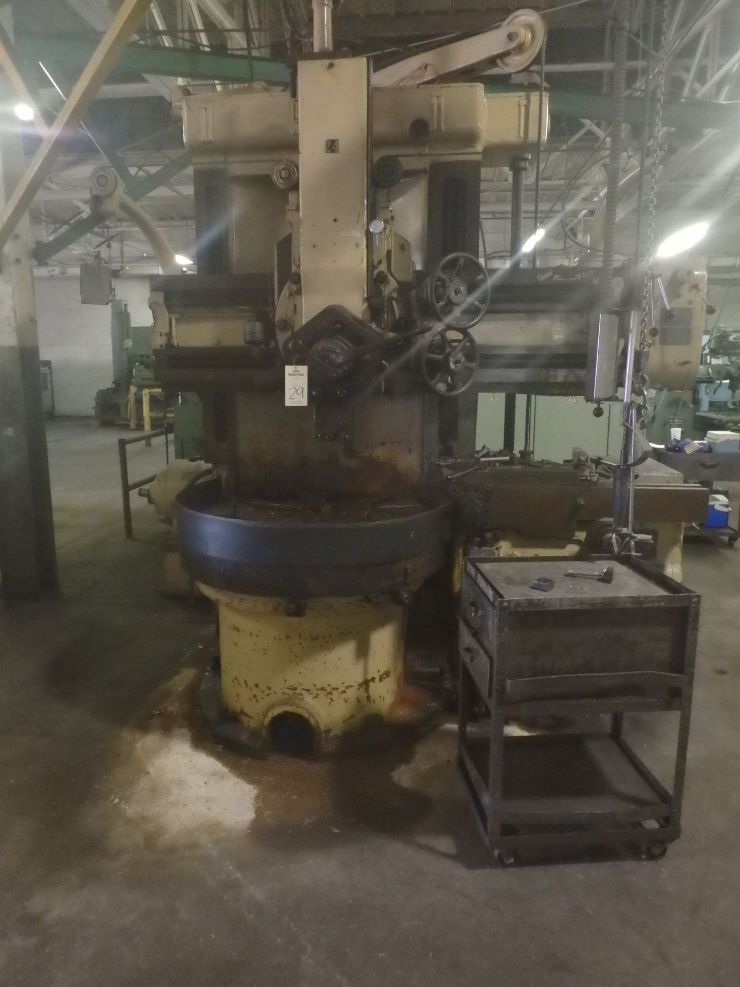 42" King Vertical Turret Lathe