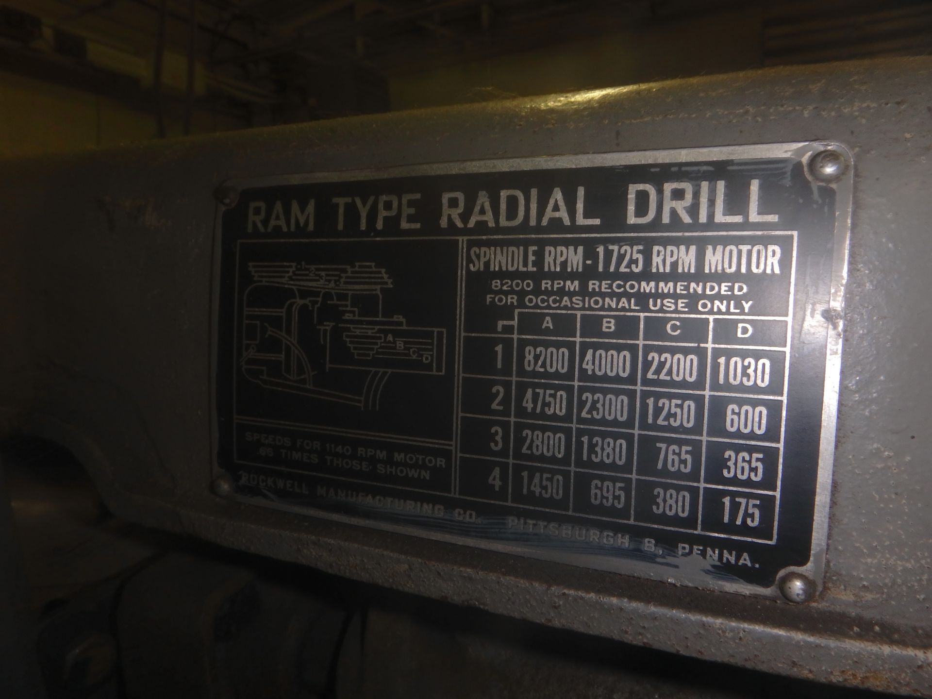 Rockwell Radial Arm Drill Press - Image 4 of 5