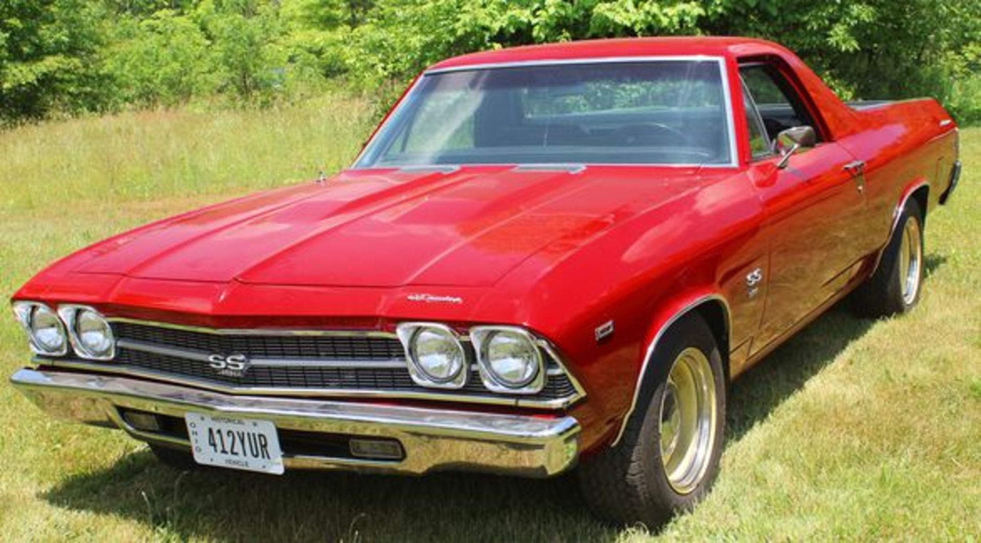 1969 CHEVROLET SS 396 El Camino 2 dr. Sedan pick-up