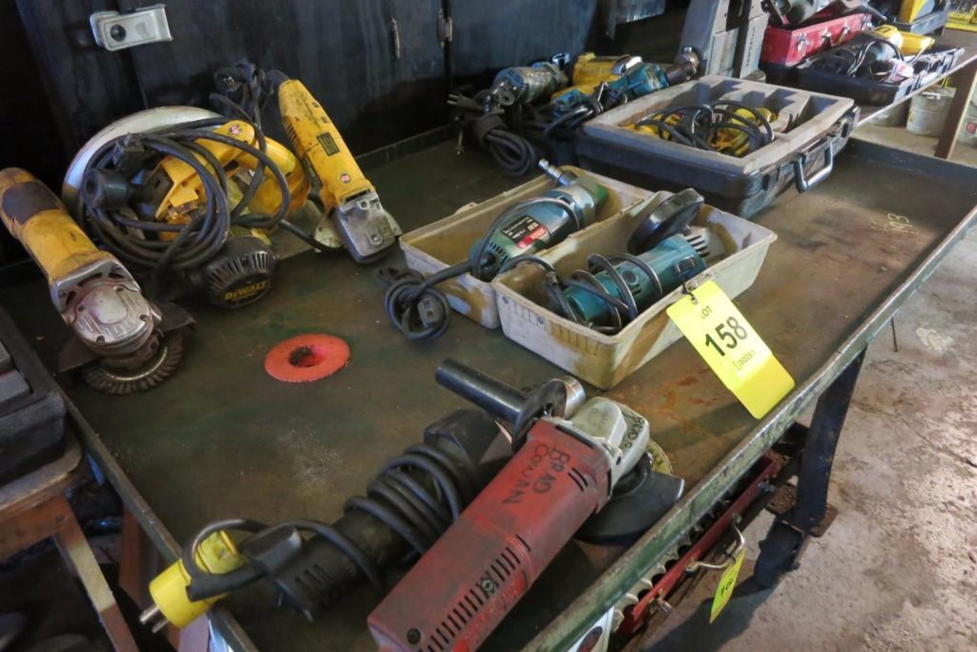 [Lot] Power tools including drills, angle grinders, circular saw, impact wrench - Image 2 of 3