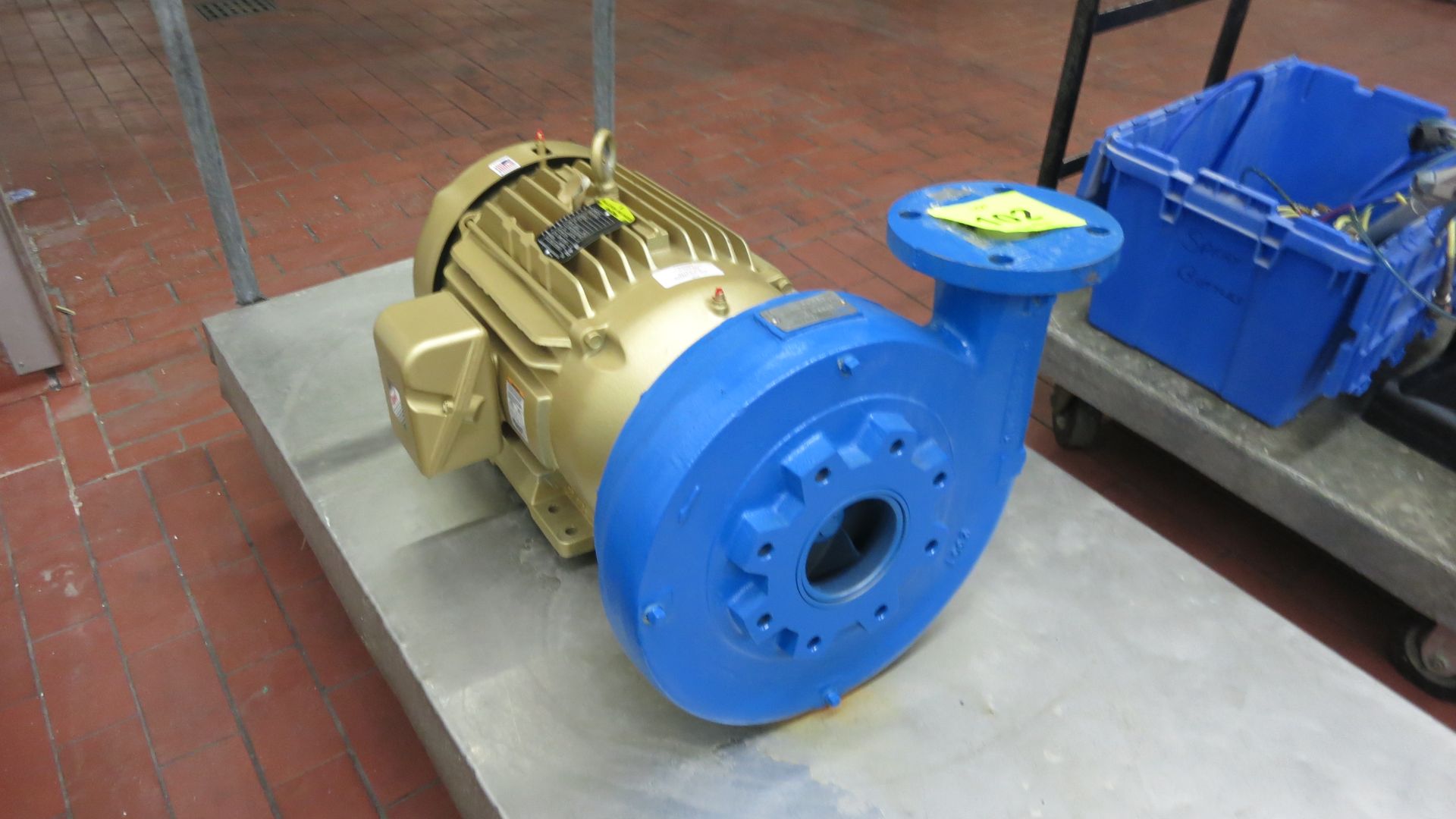 Peerless centrifugal pump, model C1230, s/n 1071, 3" x 3½", 20 hp